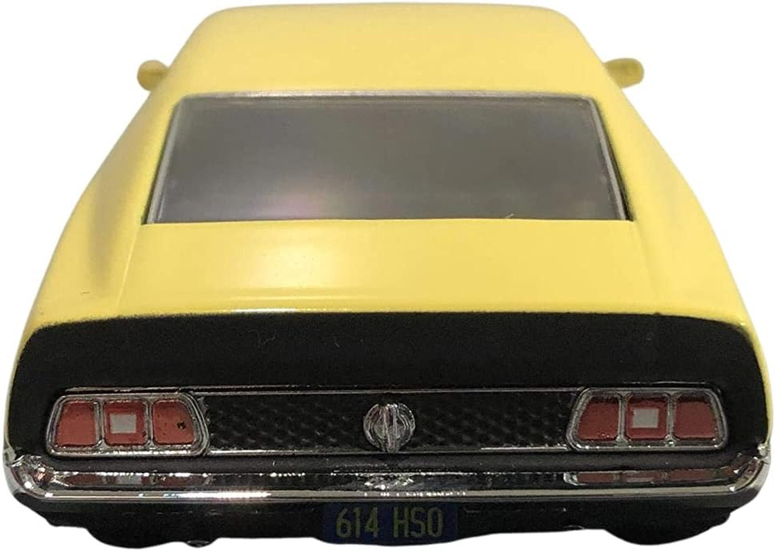 1973 Ford Mustang Mach 1 Yellow Eleanor Gone in Sixty Seconds Movie (1974) 1/43