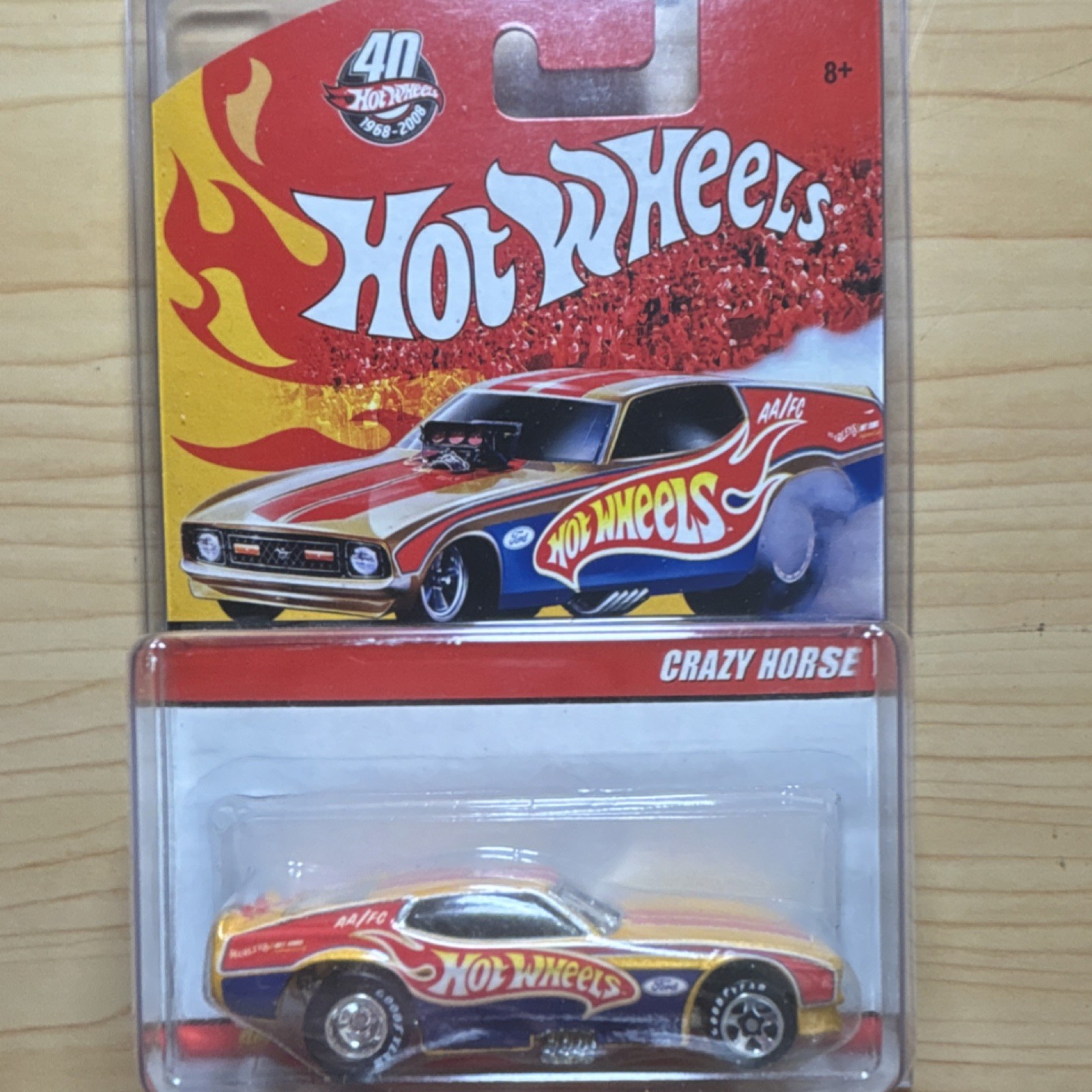 Hot Wheels 40th Anniversary Crazy Horse