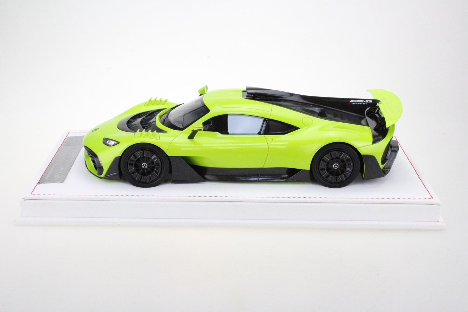 1/18 Ivy Models Mercedes Benz AMG one in bright Green Leather Base LAST ONE