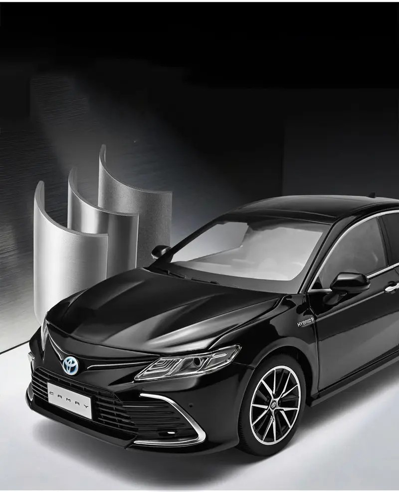 1:18 Toyota Camry 2023 Alloy Diecast Car Model Miniature Scale Model Car Gift