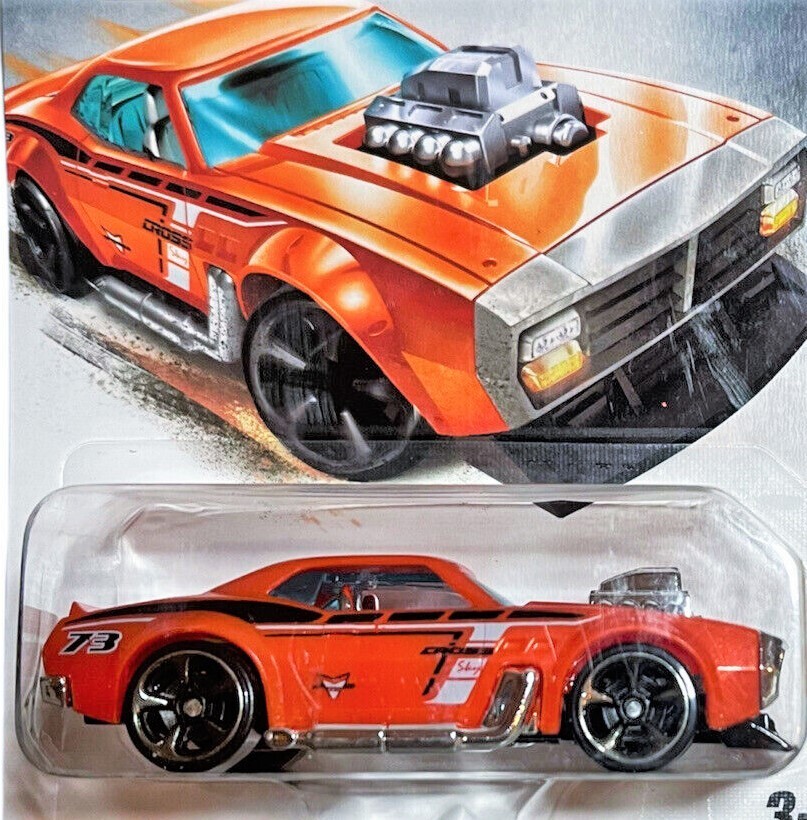 Metal Machines Diecast Car POISON IVY Orange 1:64