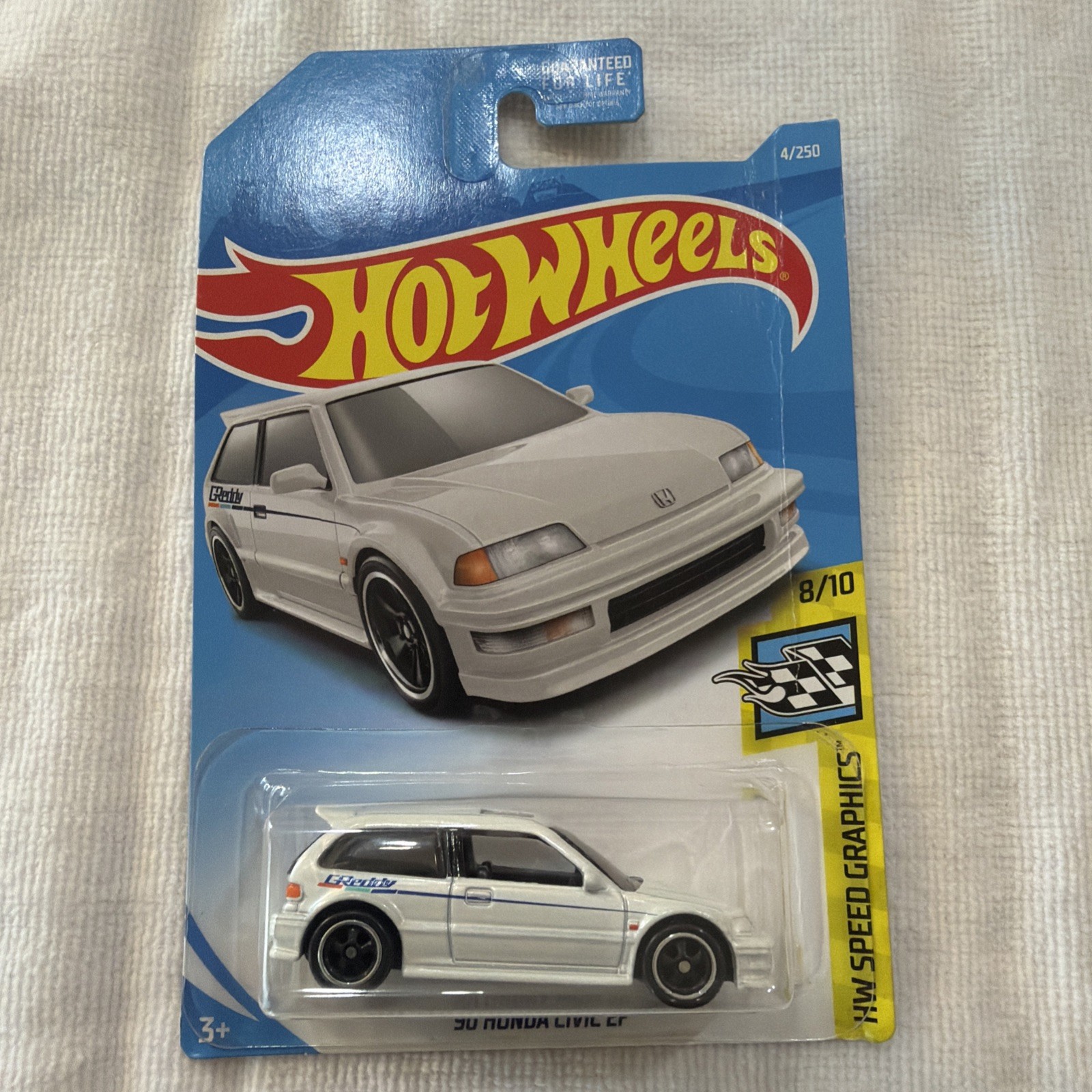 Hot Wheels Super Treasure Hunt STH ’90 Honda Civic EF White free non treasure