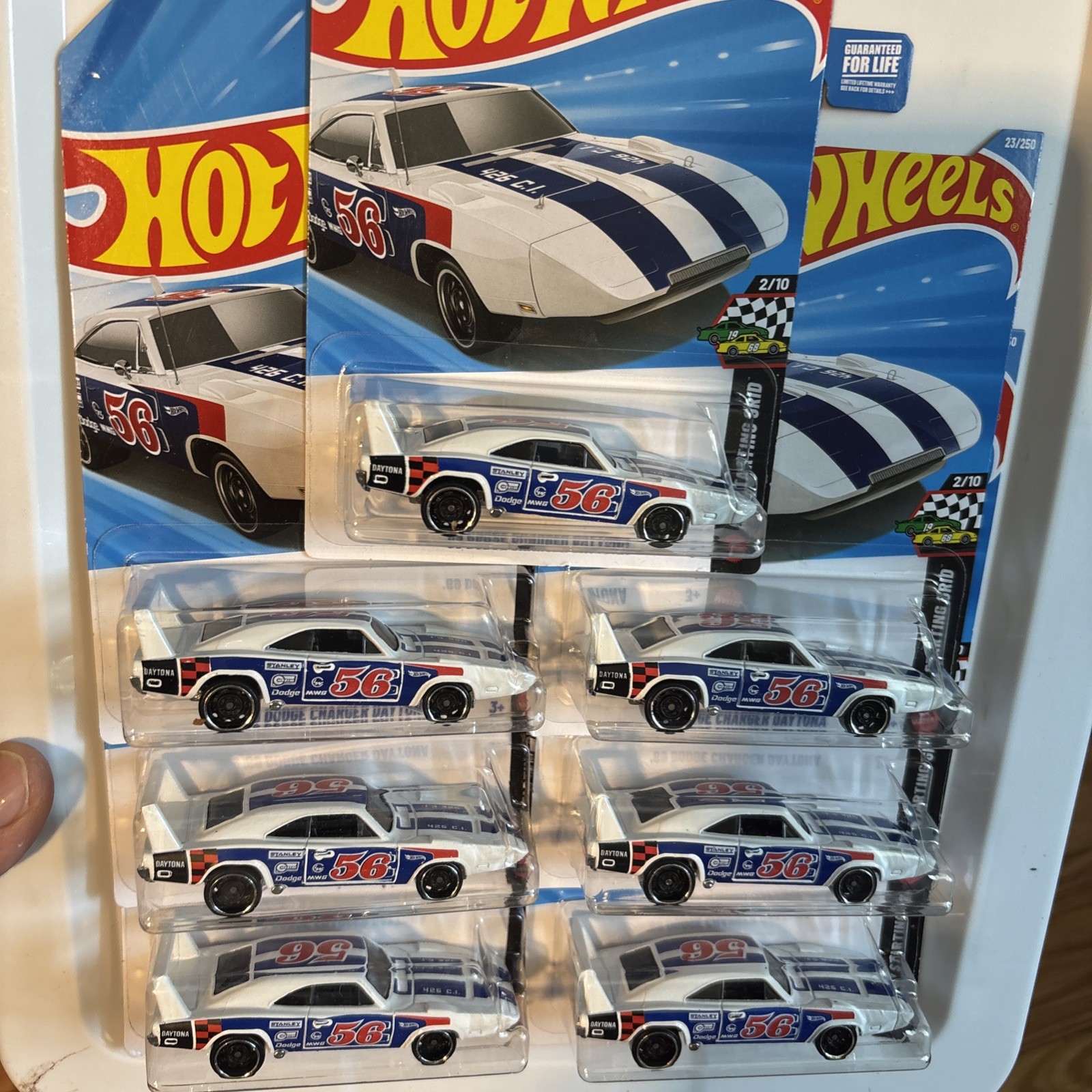 7x 2026 Hot Wheels ‘69 Dodge Charger Daytona Kroger Exclusive JJM52-N9C0C