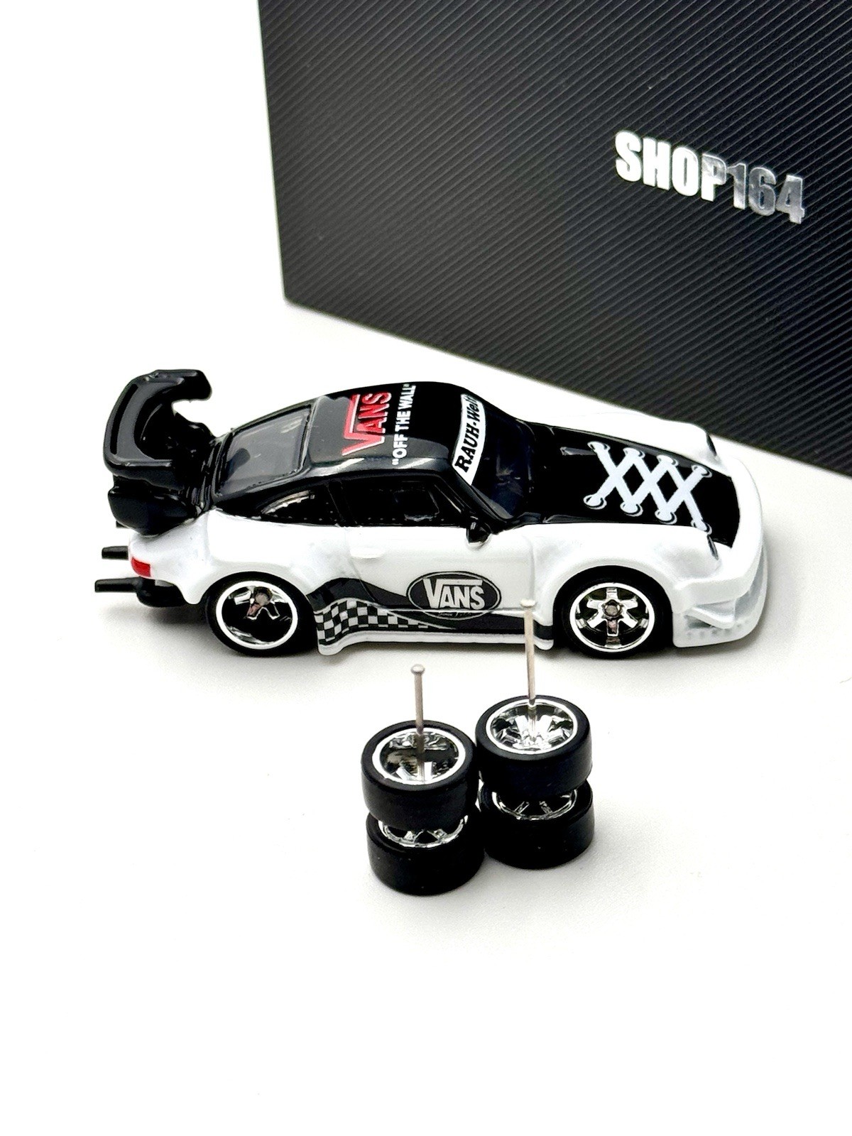 Wheels For Hot Wheels Porsche RWB Direct Fit 5x Sets Mixed Pack W/ rubber tires