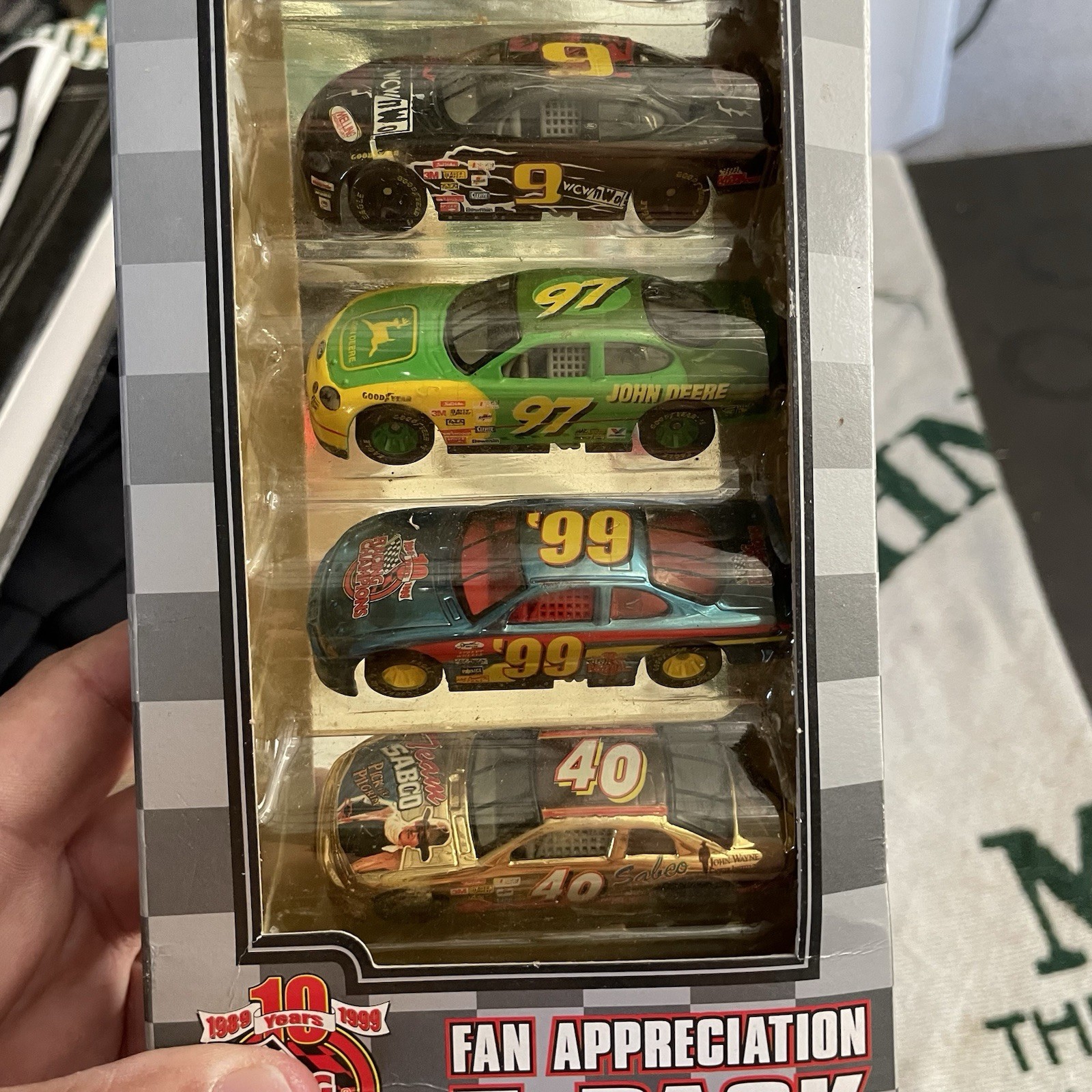Vintage Racing Champions 10 Years NASCAR Fan Appreciation 5 Pack Issue #1