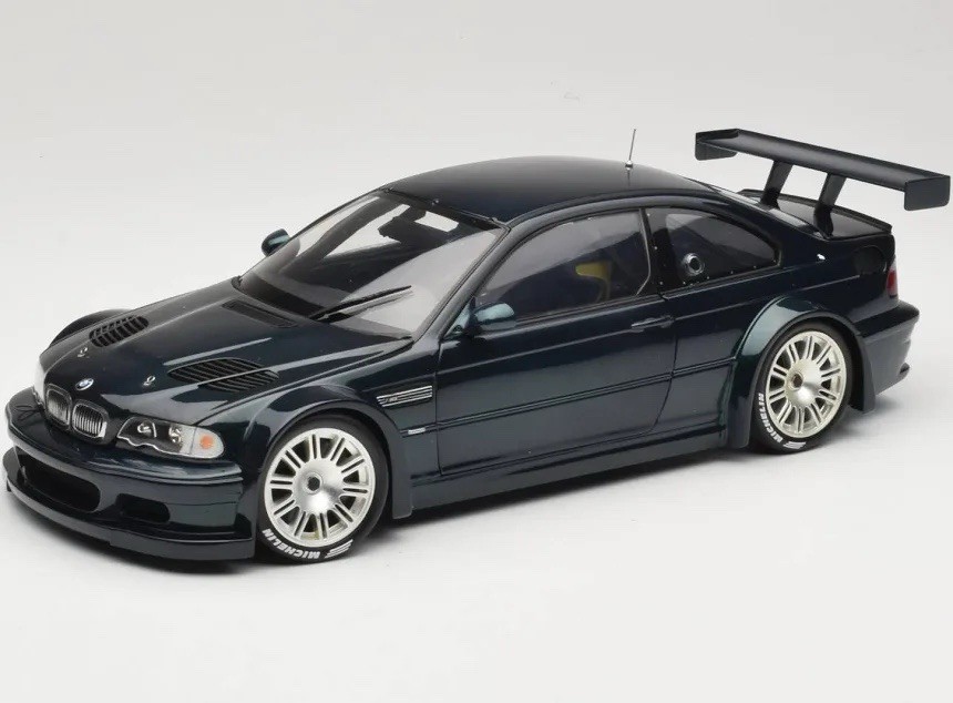 BMW M3 GTR Street Version Limited Edition 3000 pcs Black 1:18 Scale w/ Case