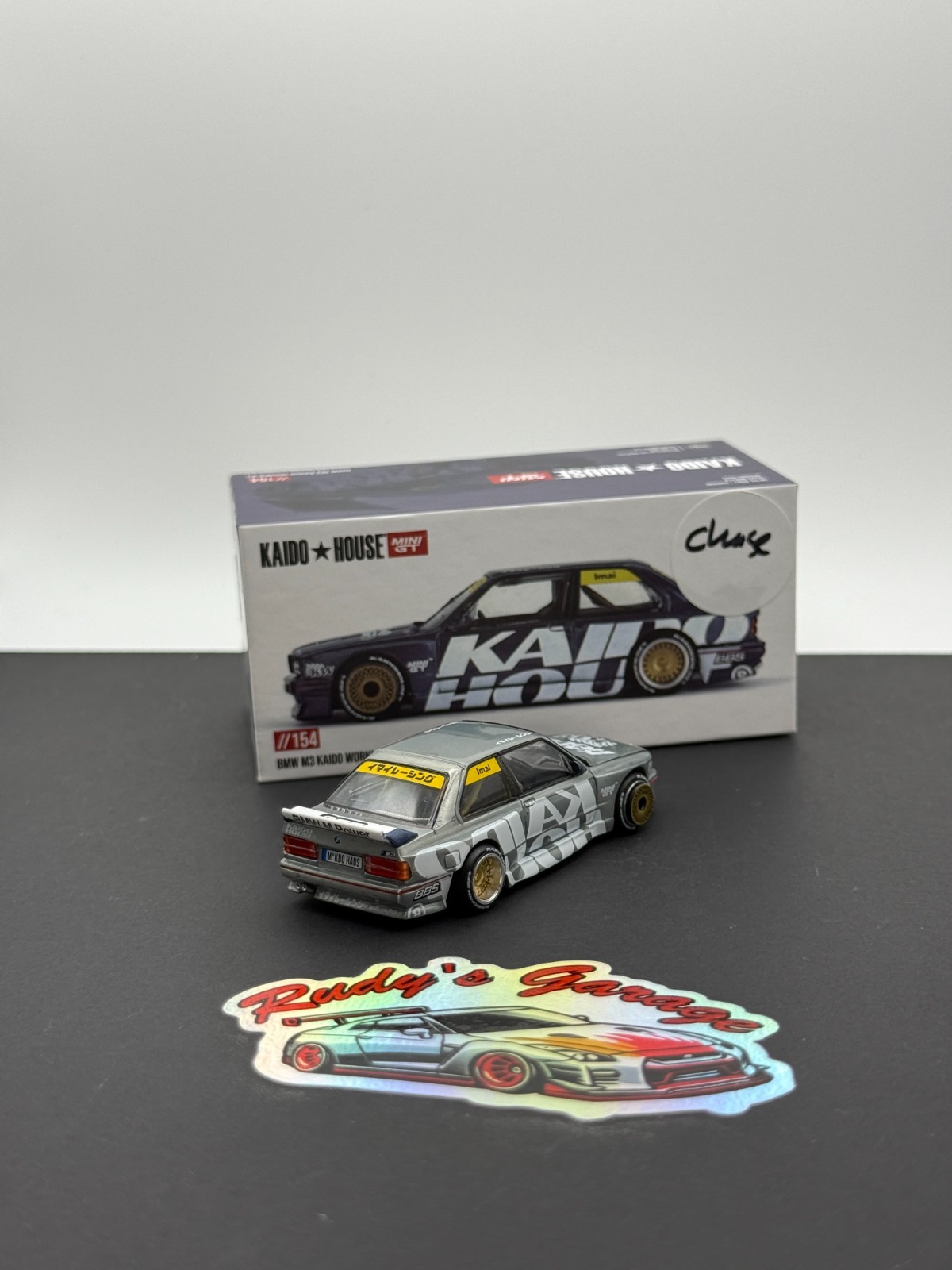 Kaido House BMW E30 M3 Kaido Works V1 Dark Grey CHASE #154 154 KHMG154