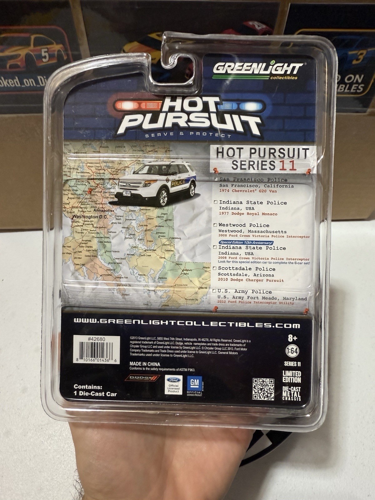 Hot Pursuit New Fort Meade Military Police US Army 2012 FORD INTERCEPTOR SUV