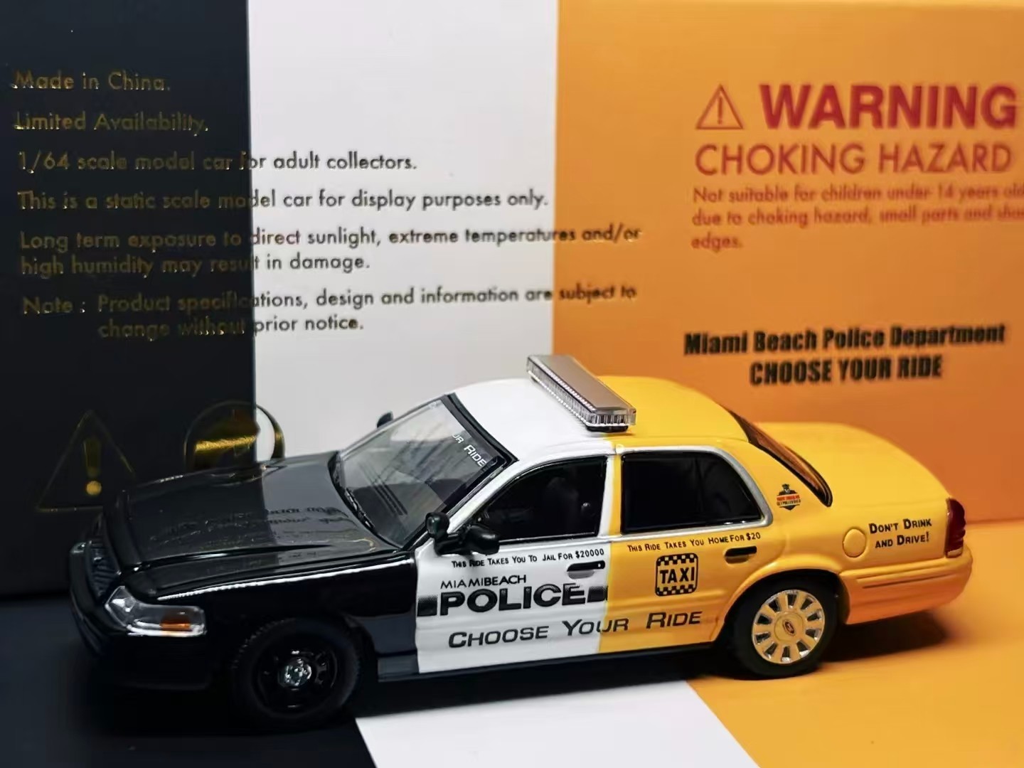 Rollin 1:64 Anti-Drunk Driving Campaign Livery”Choose Your Ride”Florida Miami PD