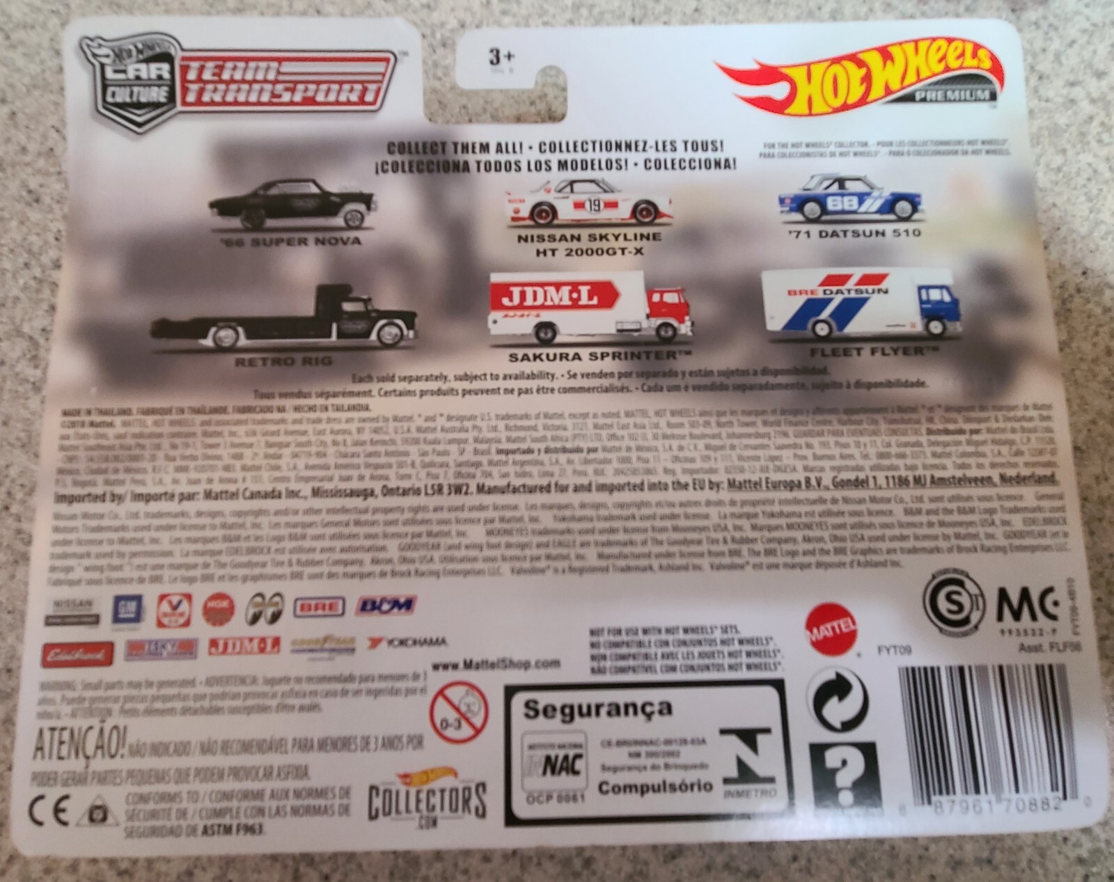 Hot Wheels Team Transport – Super Nova Retro Rig