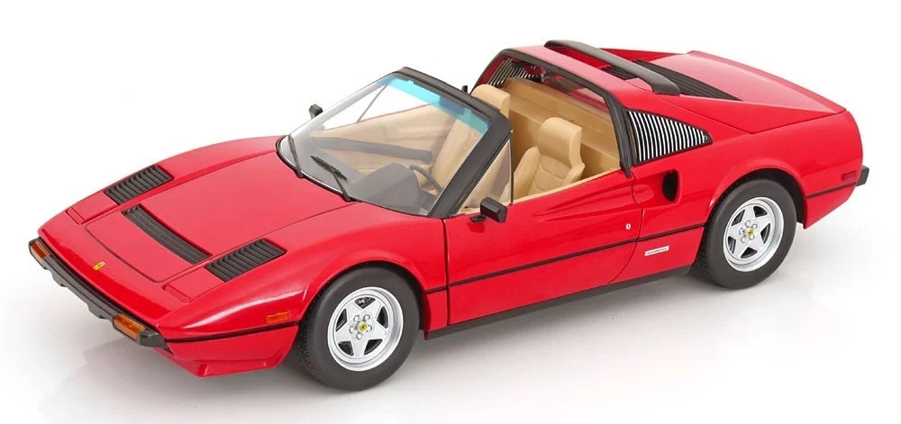 KK Scale Models 1982 Ferrari 308 GTS QV US-Version Red LARGE CAR 1:12*New!