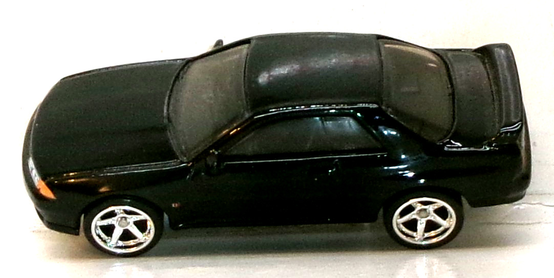LOOSE 2026 HOT WHEELS BLACK NISSAN SKYLINE GT-R R32 WHEEL SWAP REAL RIDERS