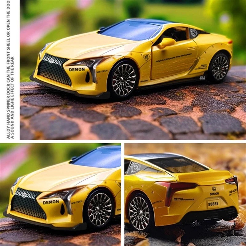 1:32 Lexus LC500 Alloy Sports Car Model Diecast Metal Toy Racing Car Vehicle