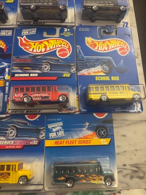 Hot Seat Bus Collection (Police Bus, School Bus, and more variations) NIB