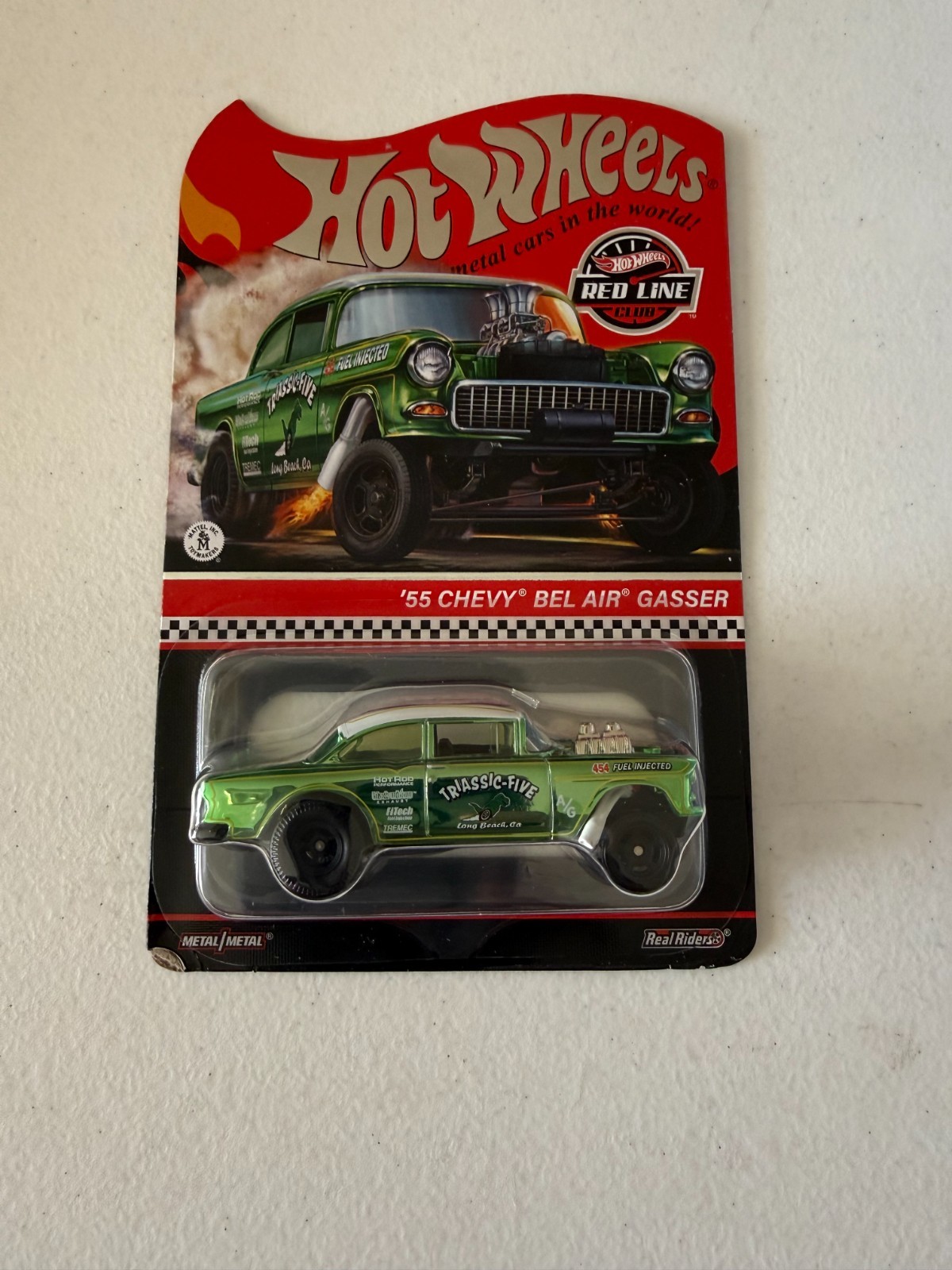 Hot Wheels RLC ’55 Chevy Bel Air Gasser Triassic-Five BJ5