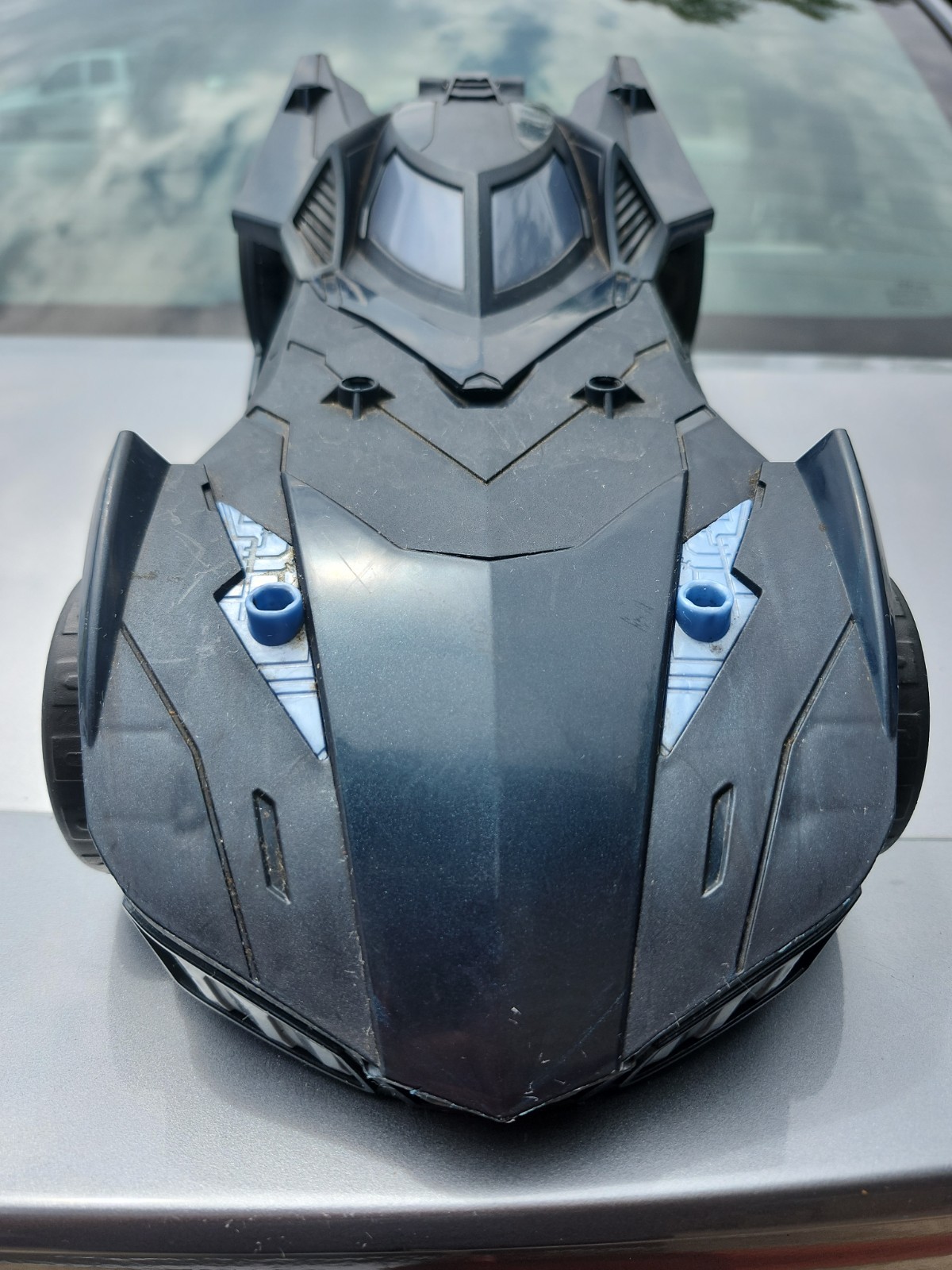 Mattel Batmobile Batman DC Universe Black Plastic Toy Car Vehicle 2018