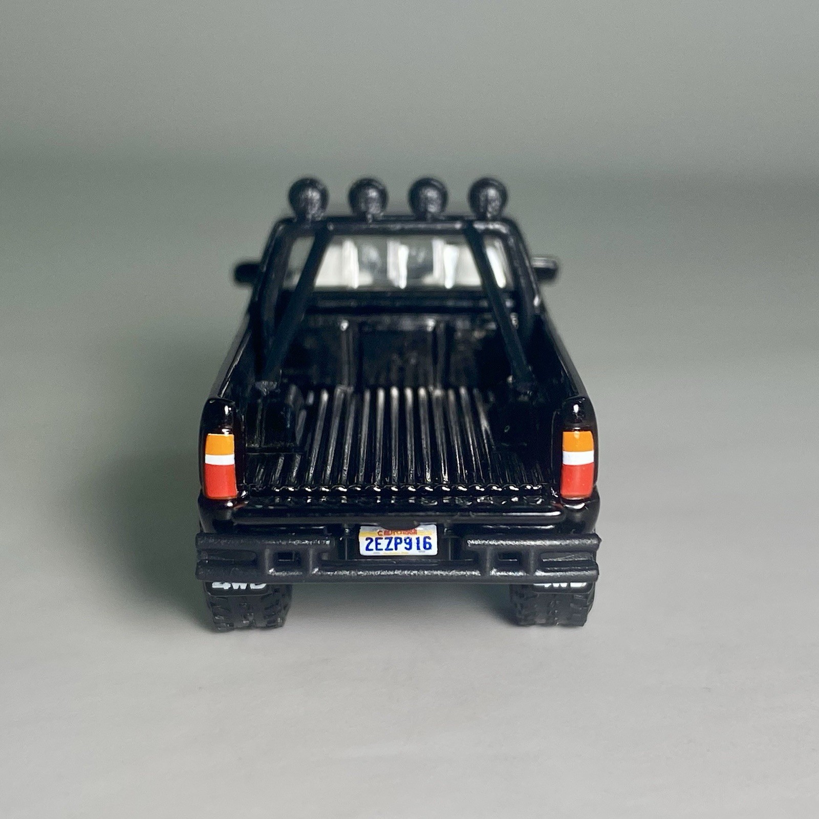 Johnny Lightning 1985 Toyota SR5 Pickup Back To The Future 1:64 Diecast Black