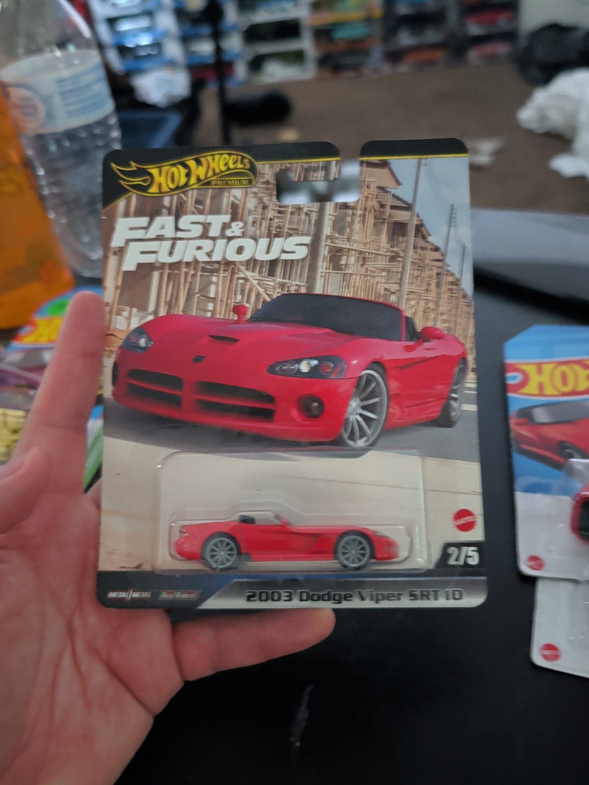 Hot Wheels Then and Now 1:64 1996 Dodge Viper GTS Blue Diecast Unopened Box