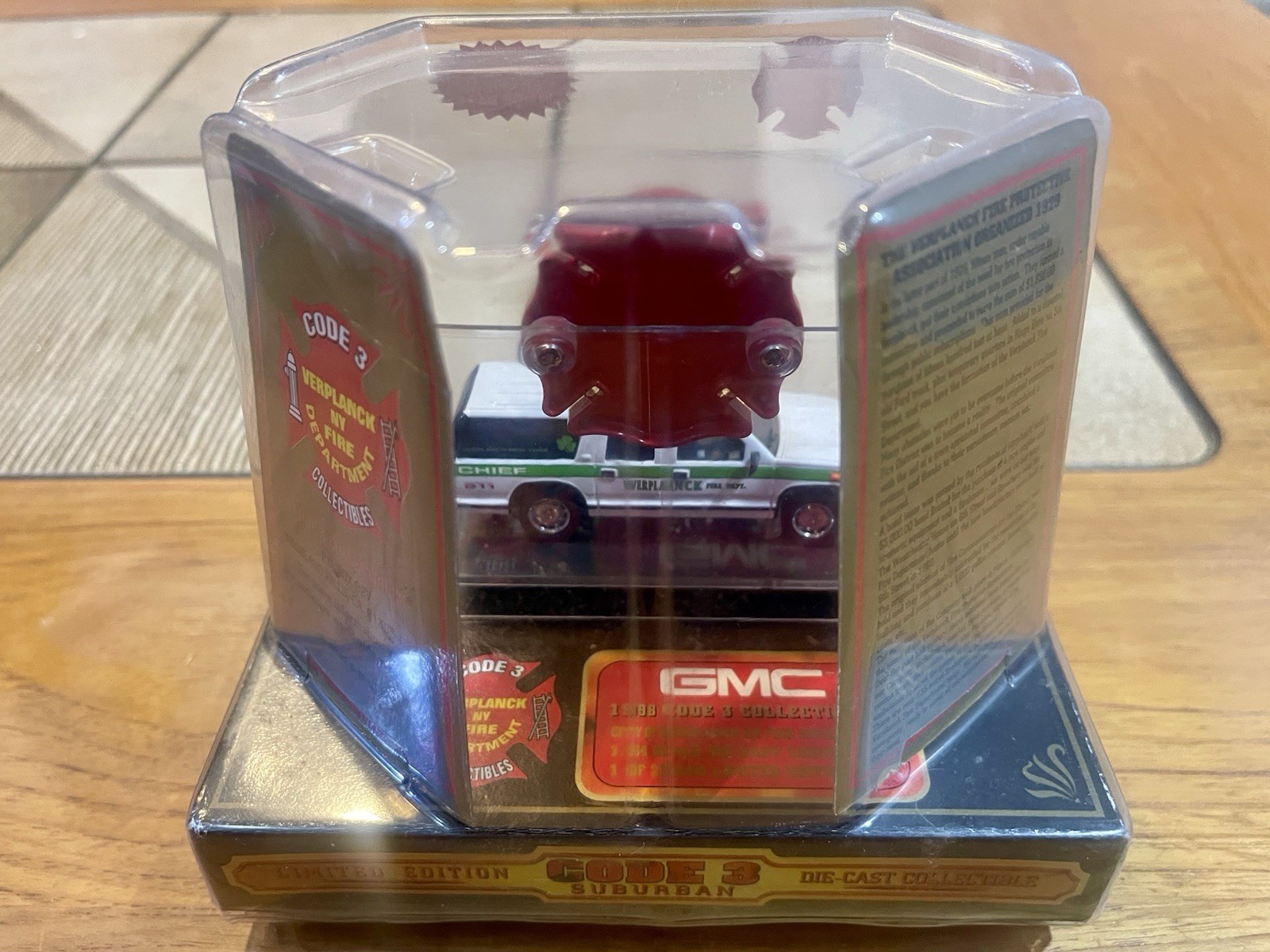 Code 3 Collectables Verplanck NY Fire Department Chief Suburban