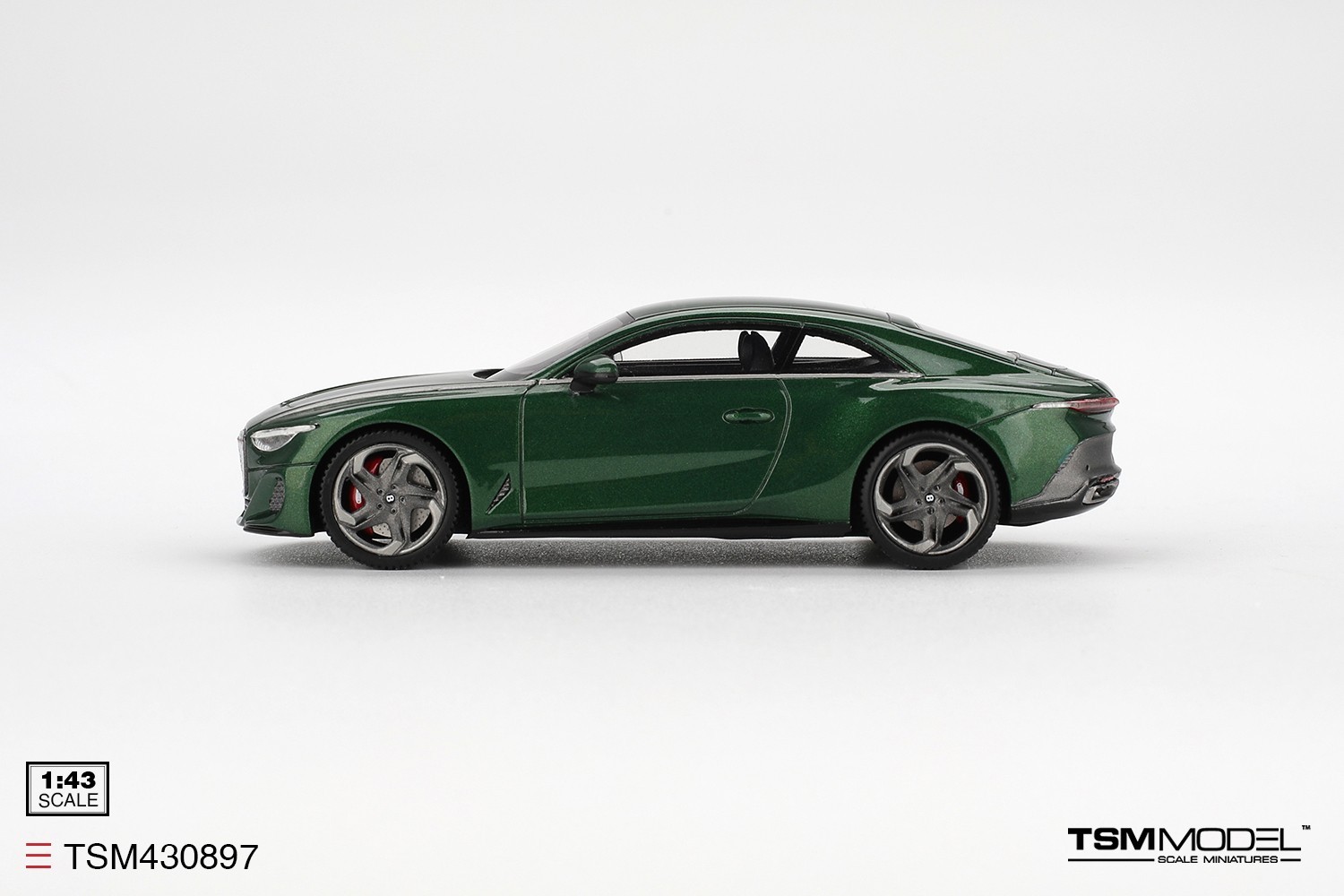 TSM430897 TSM-Model: 1/43 Bentley Batur Mulliner Coach Builder Scarab Green 2023