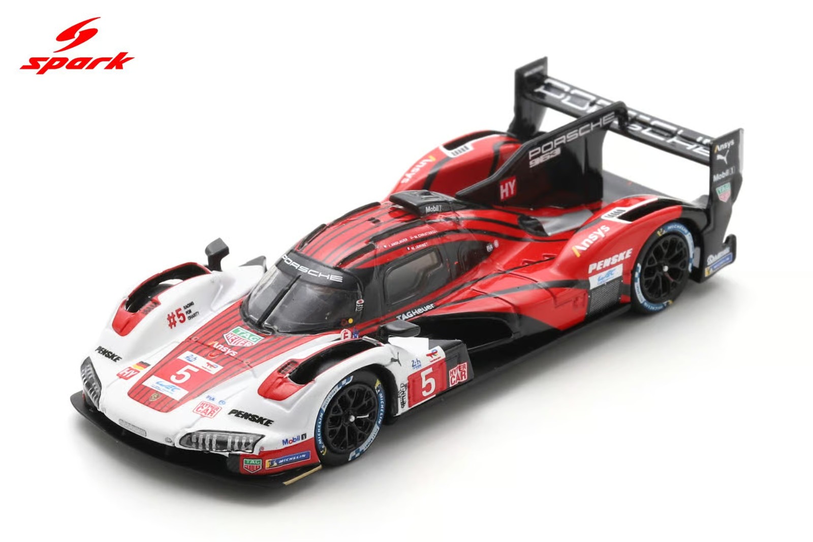 Spark Porsche 963 #5 – Porsche Penske – 2025 24Hrs Le Mans 1:64 Car 64S063