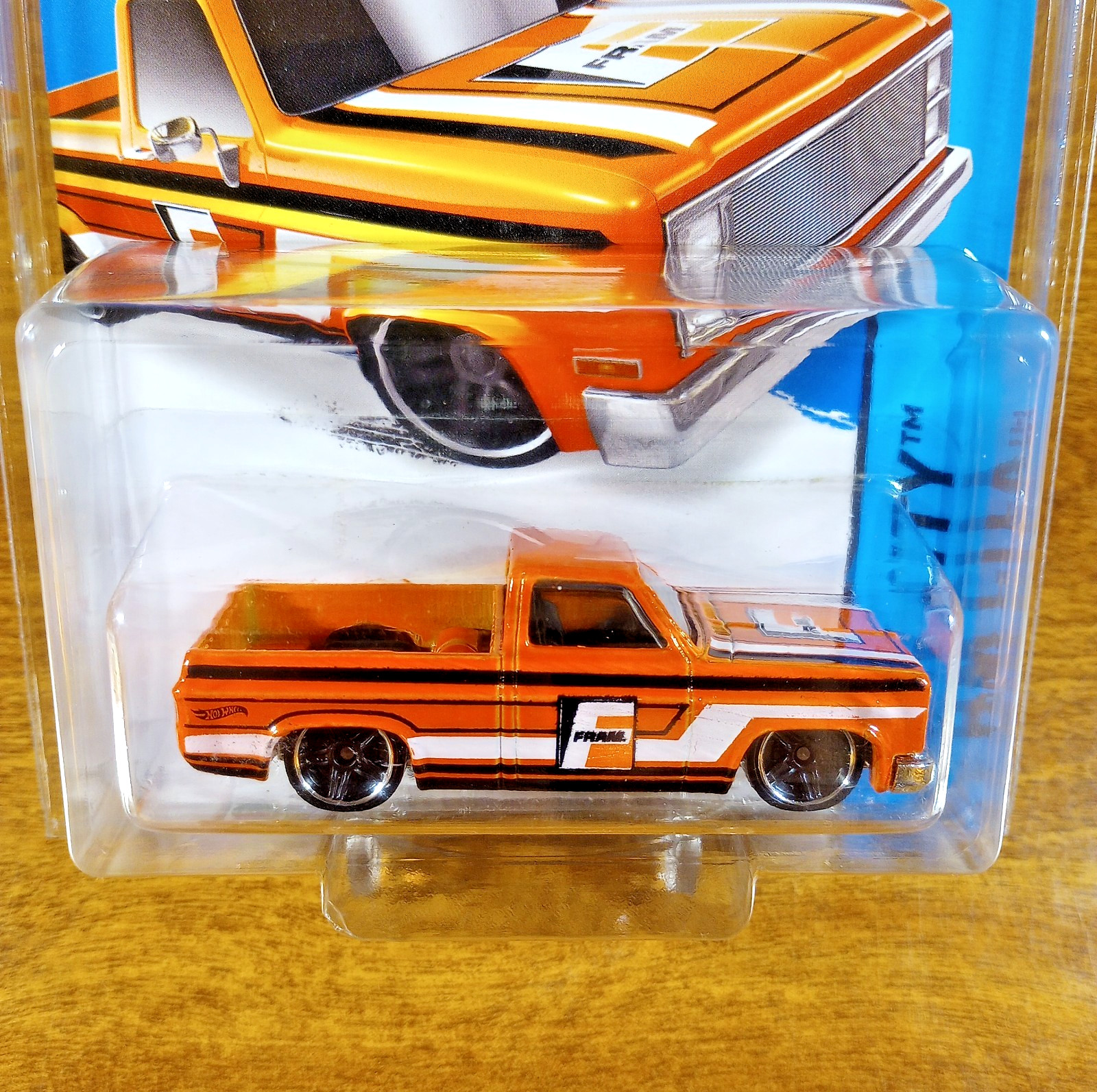 Hot Wheels HW City Performance 016/250 Fram ’83 Chevy Silverado Orange 2015