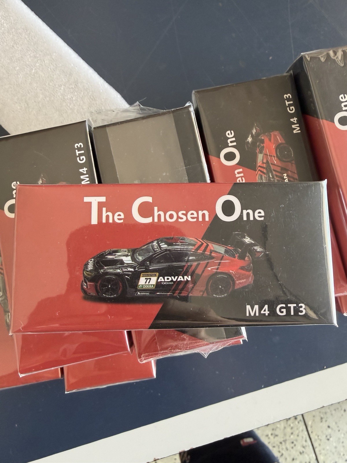 TCO ADVAN BMW M4 GT3 1/64 DIECAST MODEL CAR US BASED SELLER