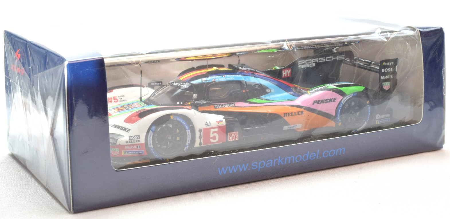 Spark Porsche 963 #5 – Penske Motorsport – 2023 24hr Le Mans 1:43 Car S8723