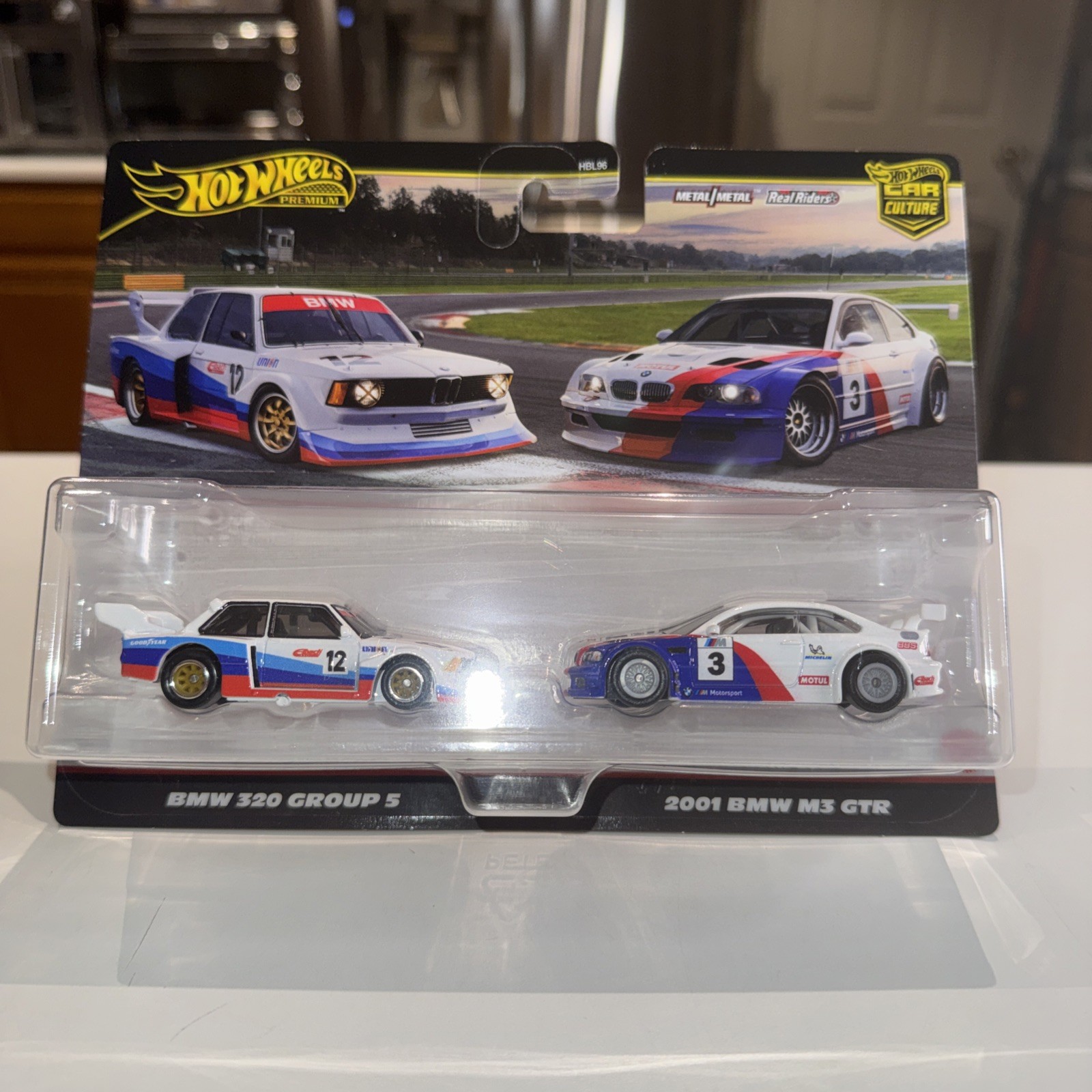 2024 Hot Wheels Premium Car Culture 2 Pack BMW 320 Group 5 & 2001 BMW M3 GTR