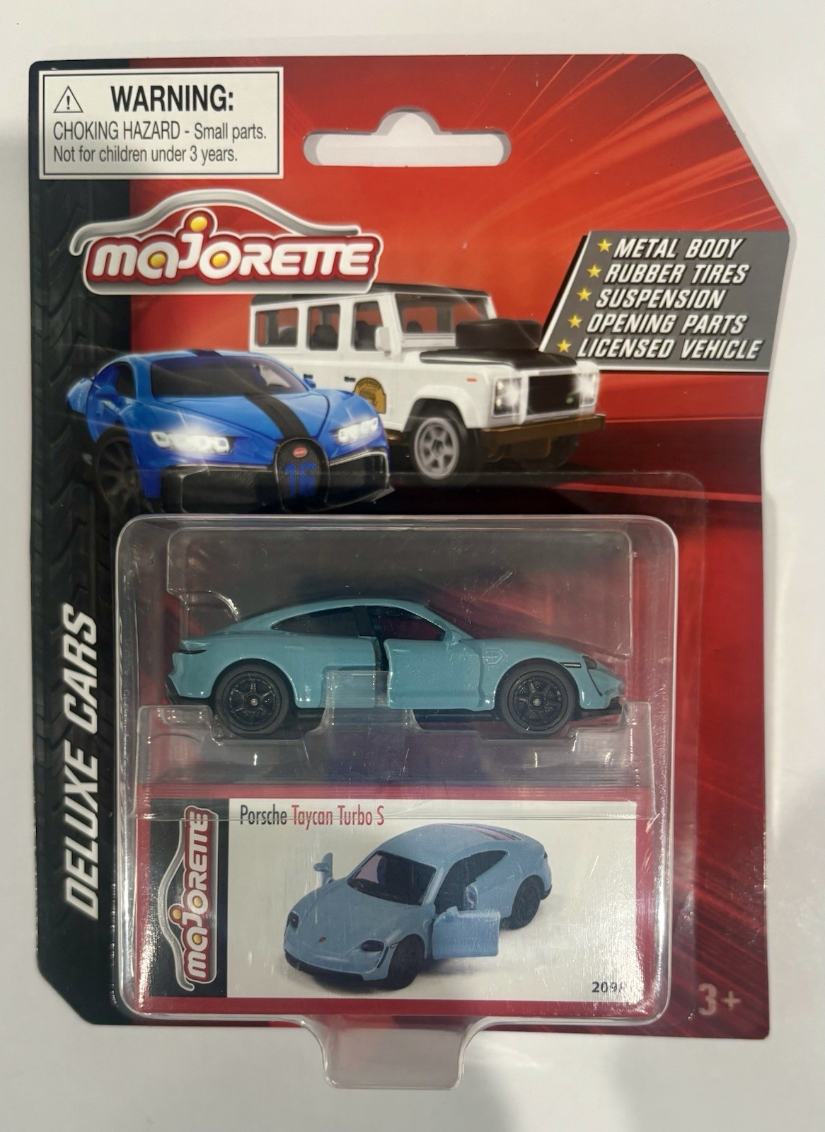 Majorette Deluxe Cars Lot Of (8)-Brand New With MINT/NM Cards & Packaging