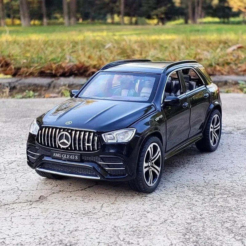 1:32 Scale Mercedes AMG GLE63 Alloy Diecast SUV Car Model Sound/Light Gift NEW