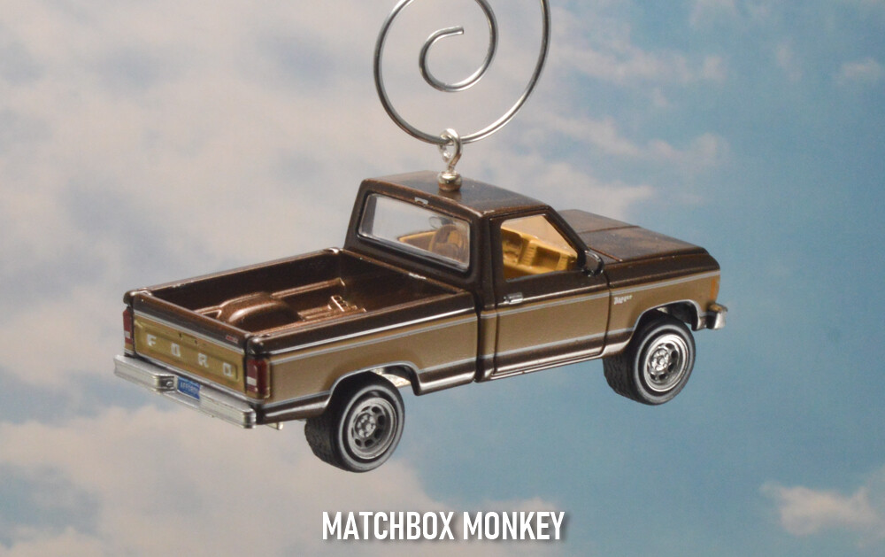 1984 Ford Ranger XL Pickup Truck Custom Christmas Tree Ornament 4X4 RARE Adorno