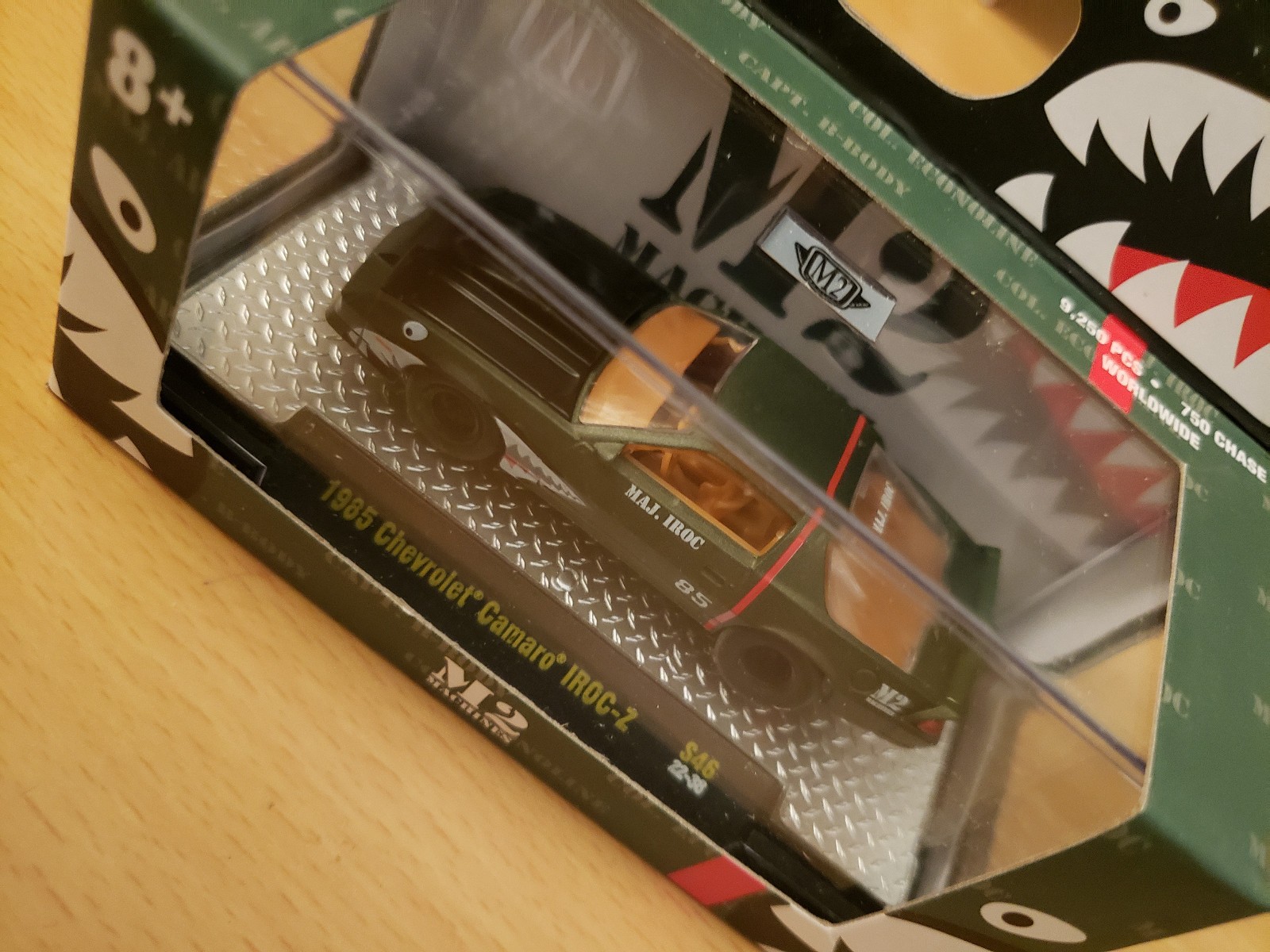 M2 Machines Military Tiger Shark Mouth – Set of 6 IN FACTORY SLEEVE
