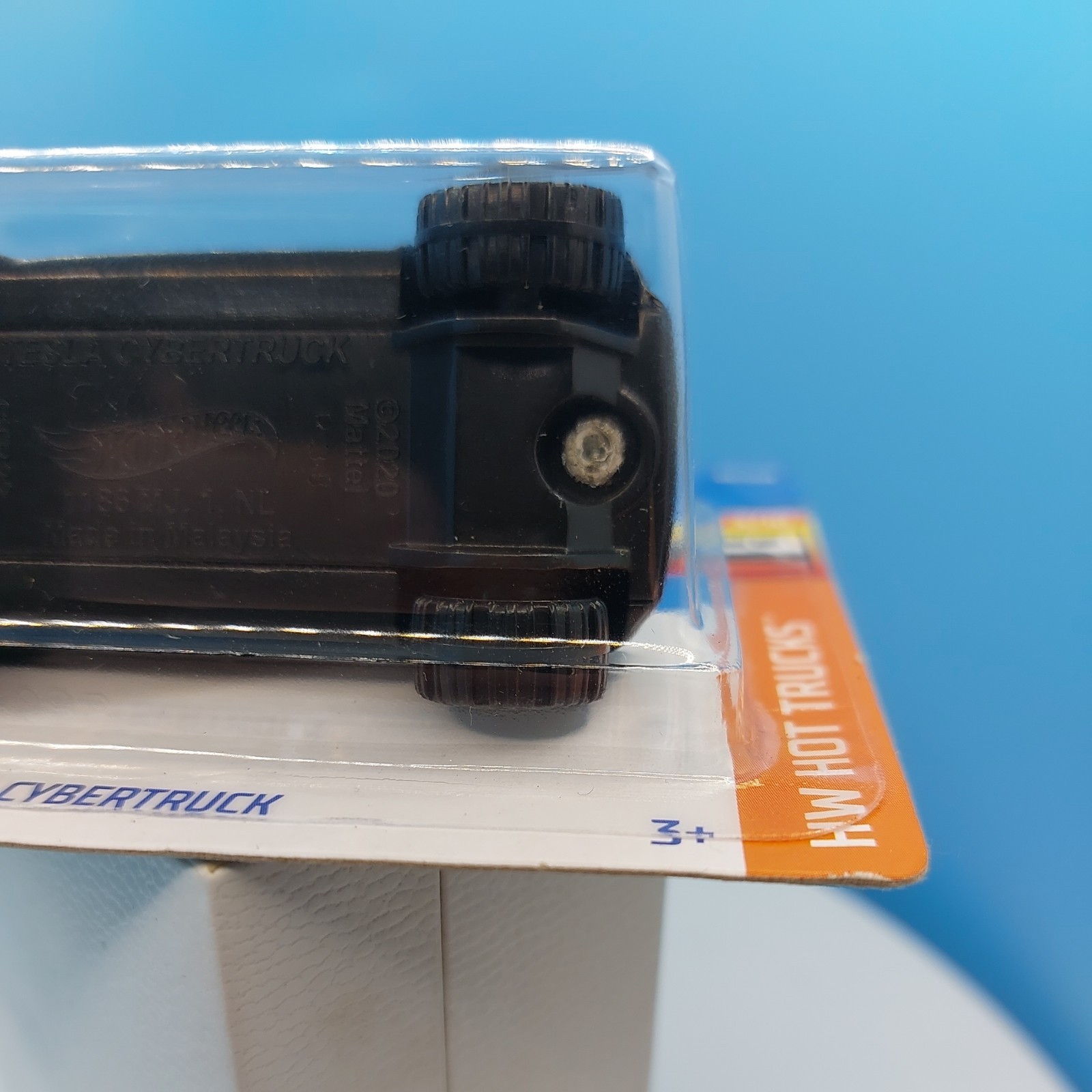 Hot Wheels 2022 Tesla Cybertruck 49/250 HW Hot Trucks 3/10 Short Card