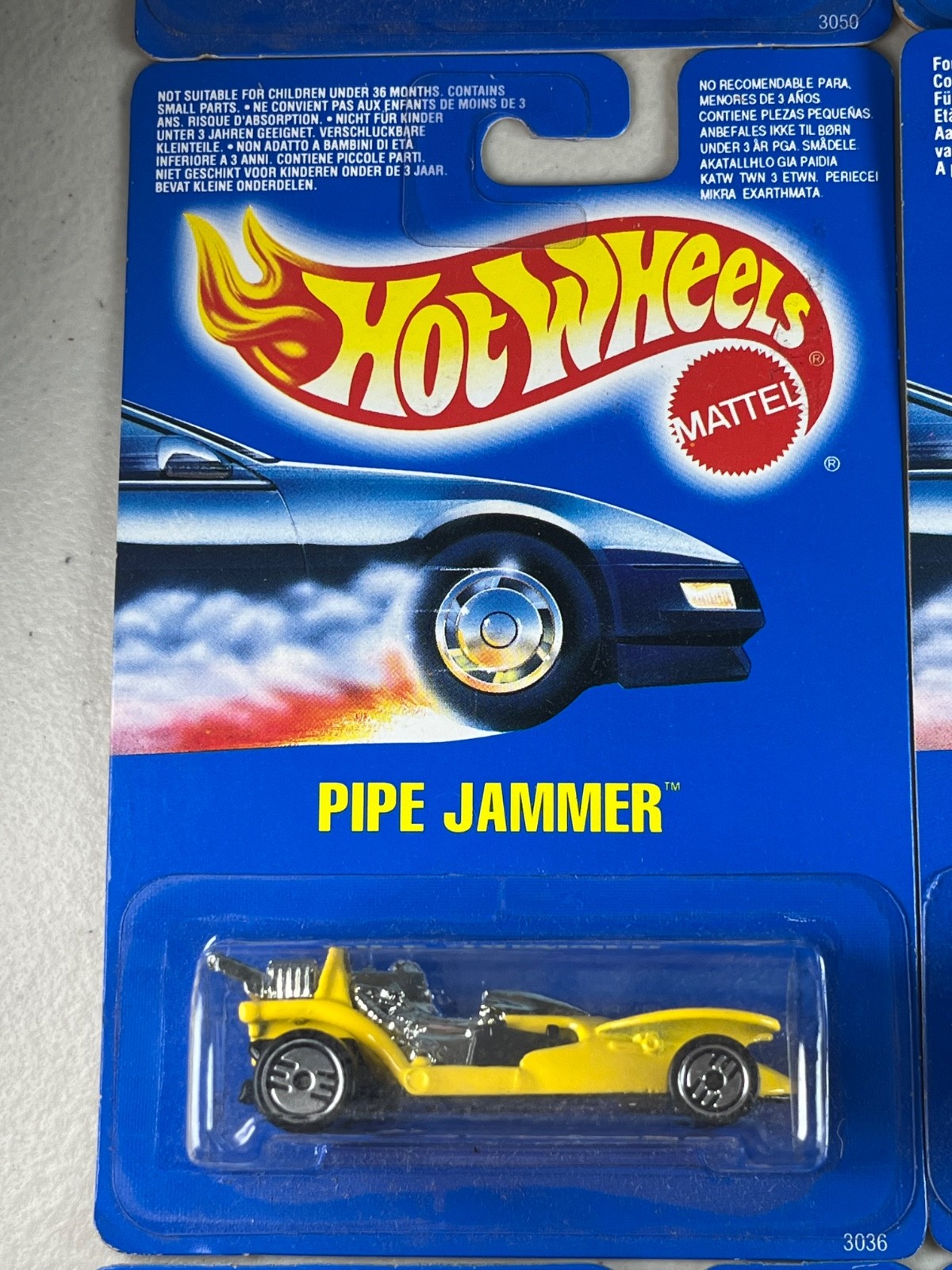 Vintage Hot Wheels Blue Card Lot Vector Diablo Sol-Aire Pipe Jammer 6pc