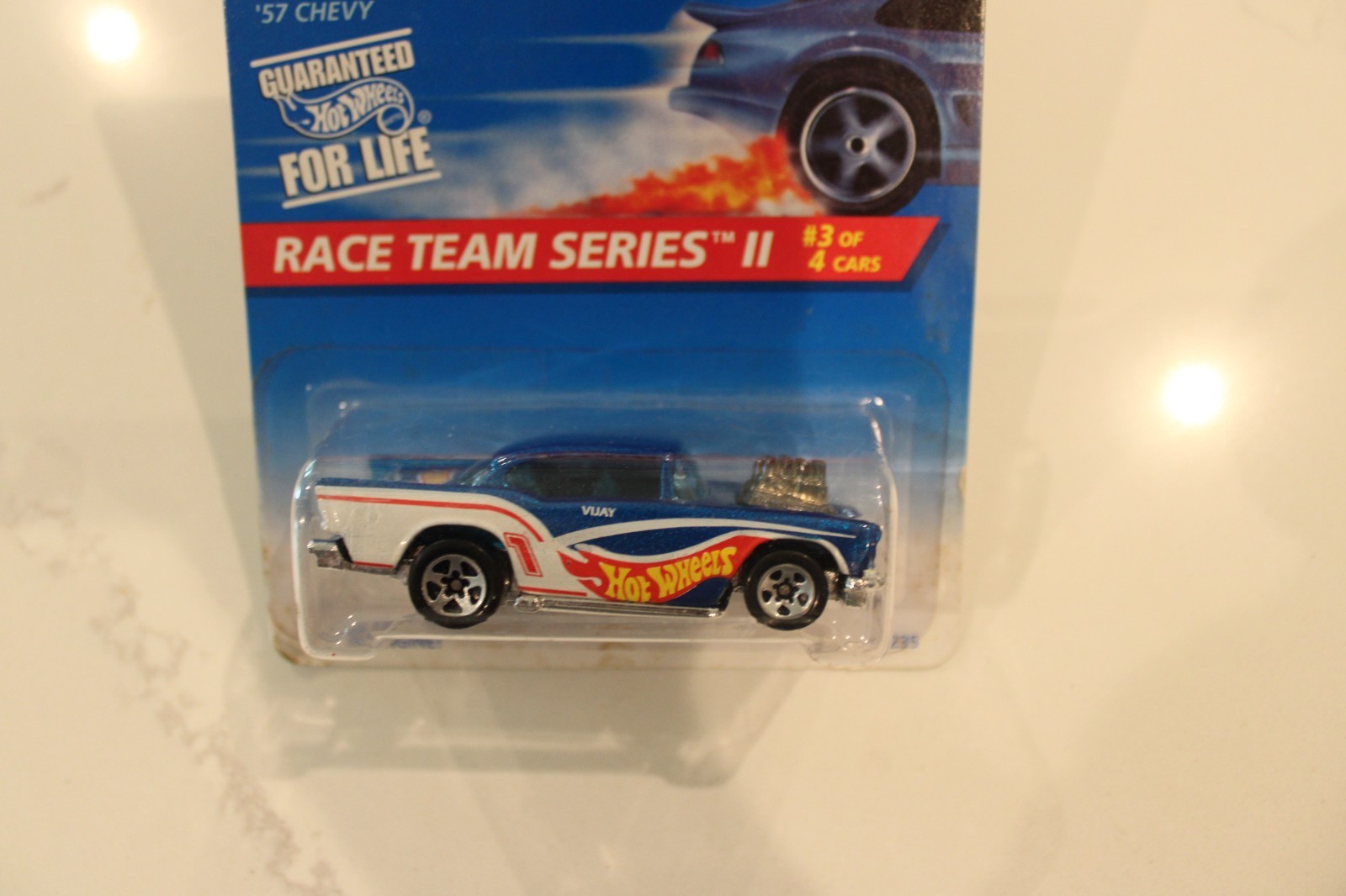 HOT WHEELS RACE TEAM SERIES II #3 OF 4 CARS 1957 CHEVROLET