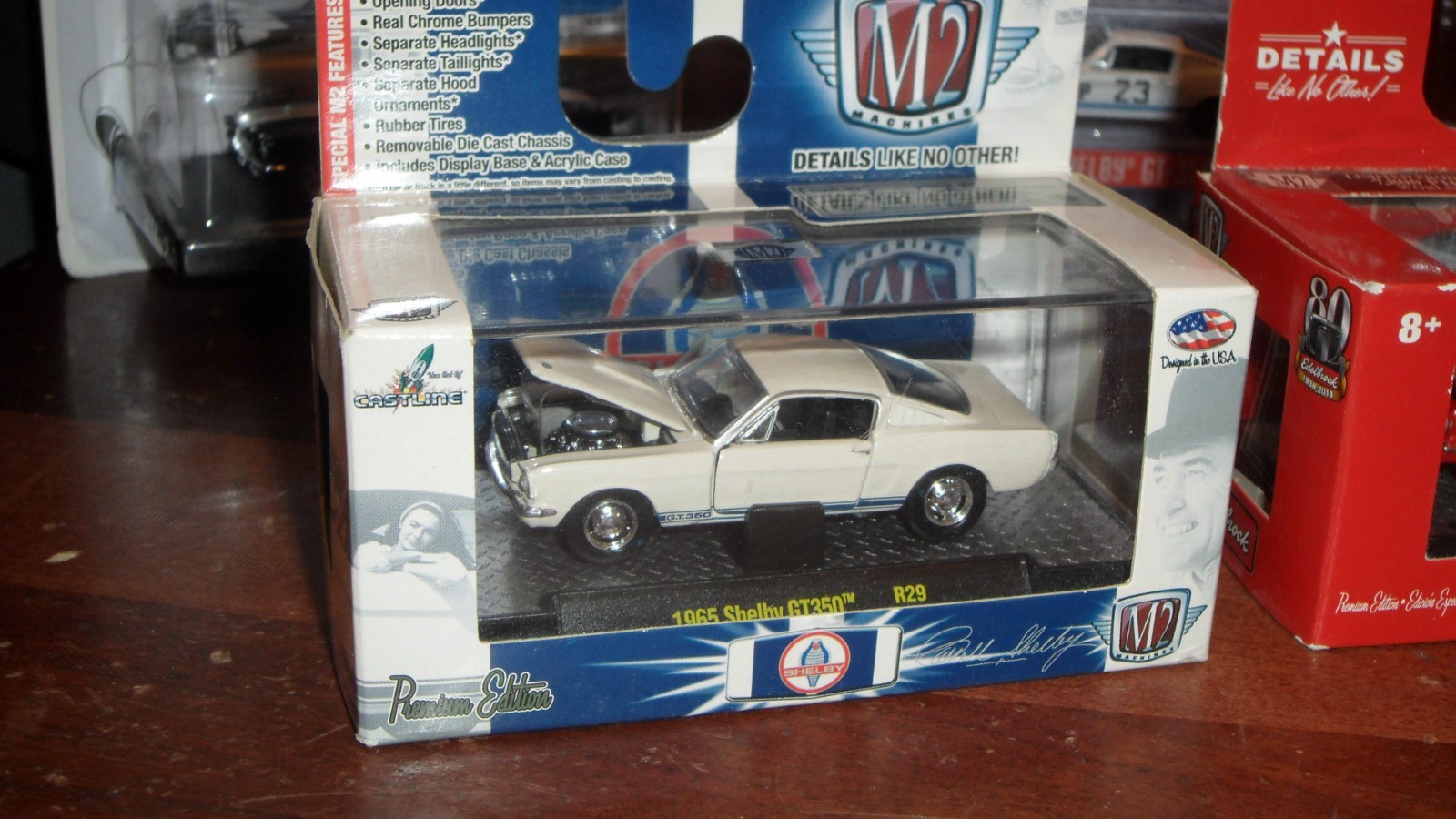 Lot of 7 1/64 1965 1966 Ford Mustang Fastback GT Shelby GT350 M2 GL Diecast Cars