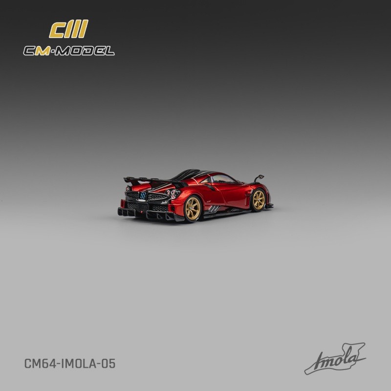 CM MODEL 1:64 Pagani Imola Metallic Red Diecast Model Car