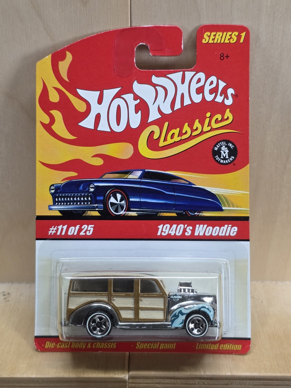 Hot Wheels Classics 1940’s Woodie – Complete Color Variation Set