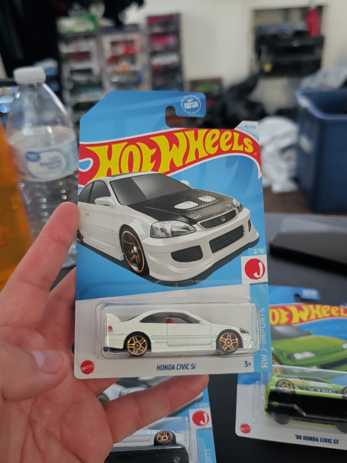Hot Wheels 1:64 1990 Honda Civic EF HW: 70s vs. 90s Green Diecast Unopened