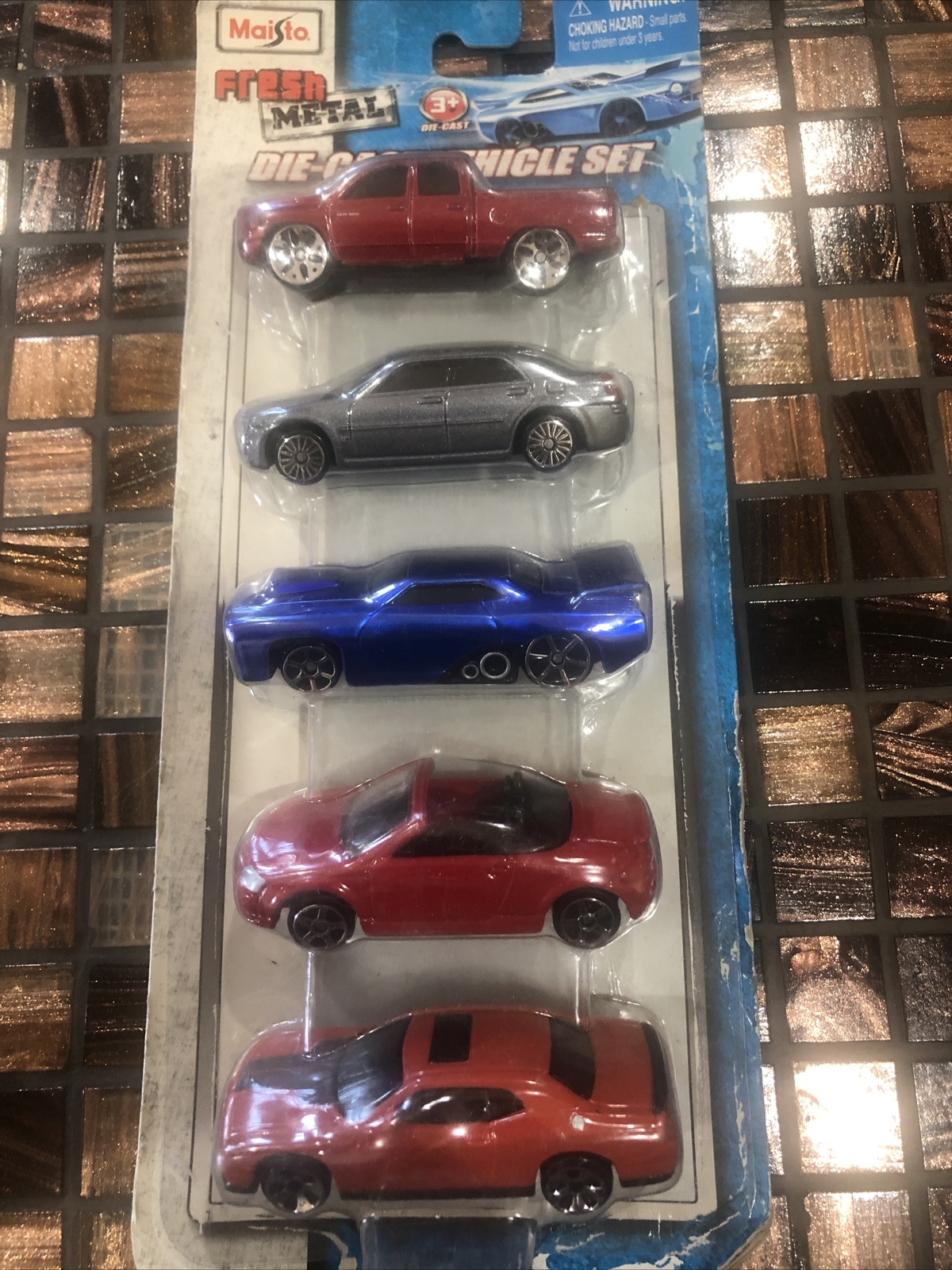 Maisto Die Cast Vehicle Set Fresh Metal Car Toy