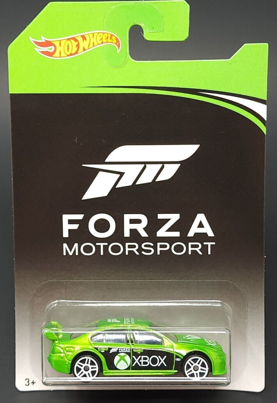 Hot Wheels 2017 Forza Motorsport Ford Falcon Race Car XBOX Green 1:64 Diecast