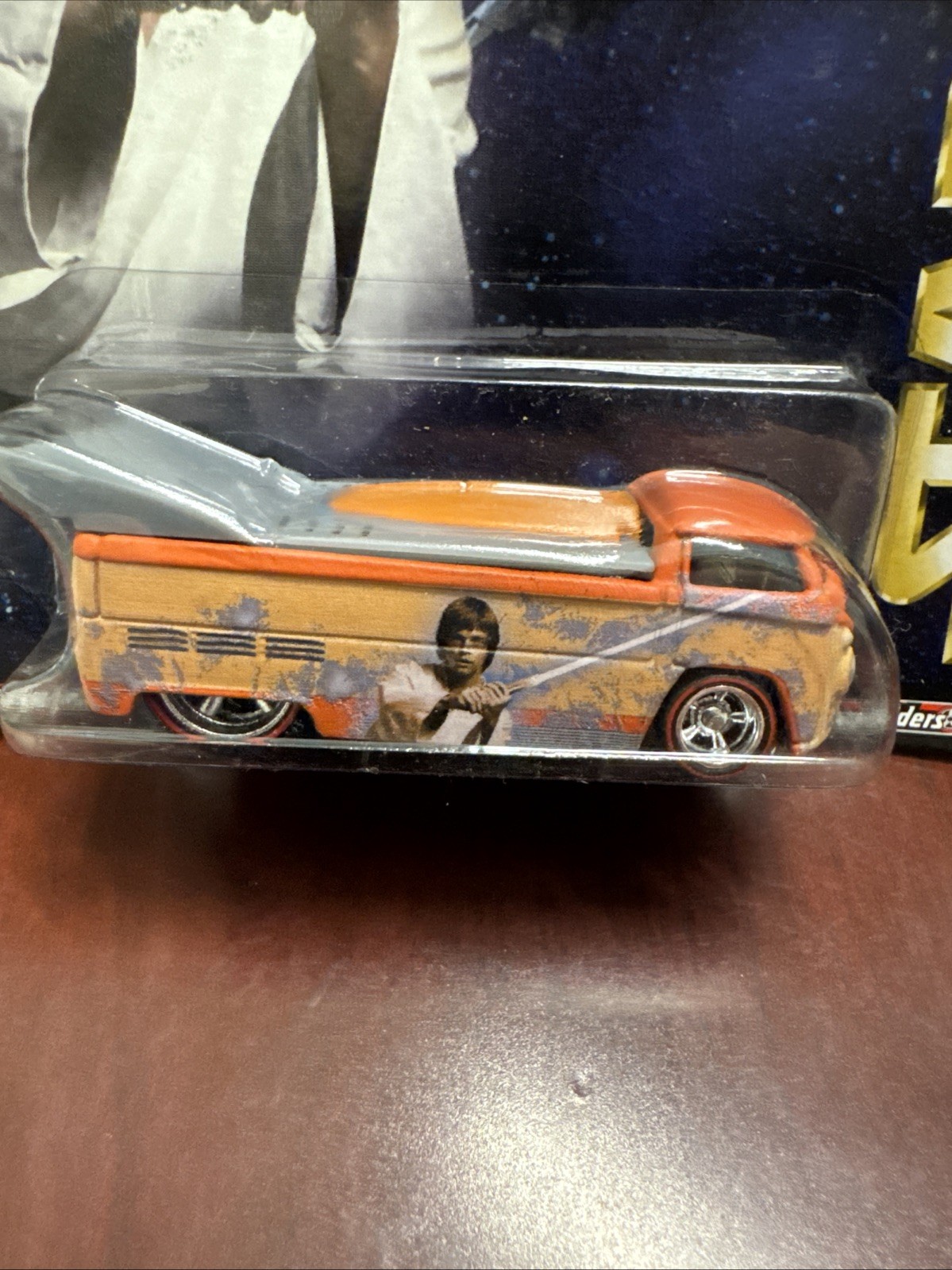 (2) Hotwheels Star Wars Volkswagen Drag Truck/quick D-livery Read Description