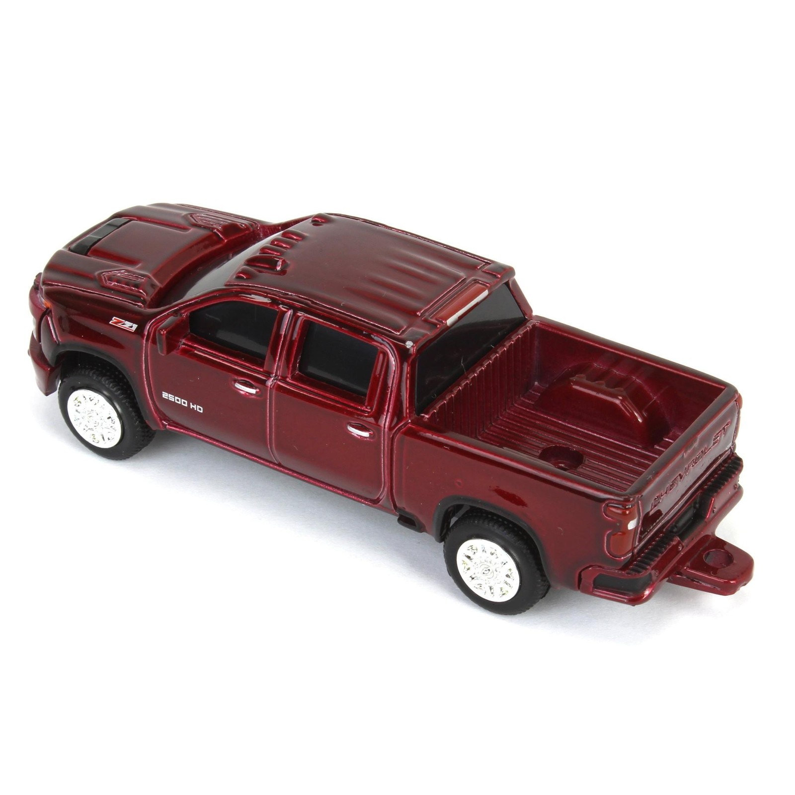 ERTL 1/64 Chevy Silverado 2500HD Z71 Cajun Red, Collect N Play 47167-B2