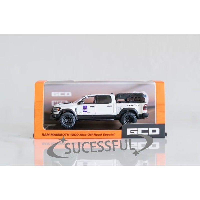 GCD 1:64 RAM Mammoth 1000 Alxa Off-Road Special No.2 Limited 888 HEC Beijing