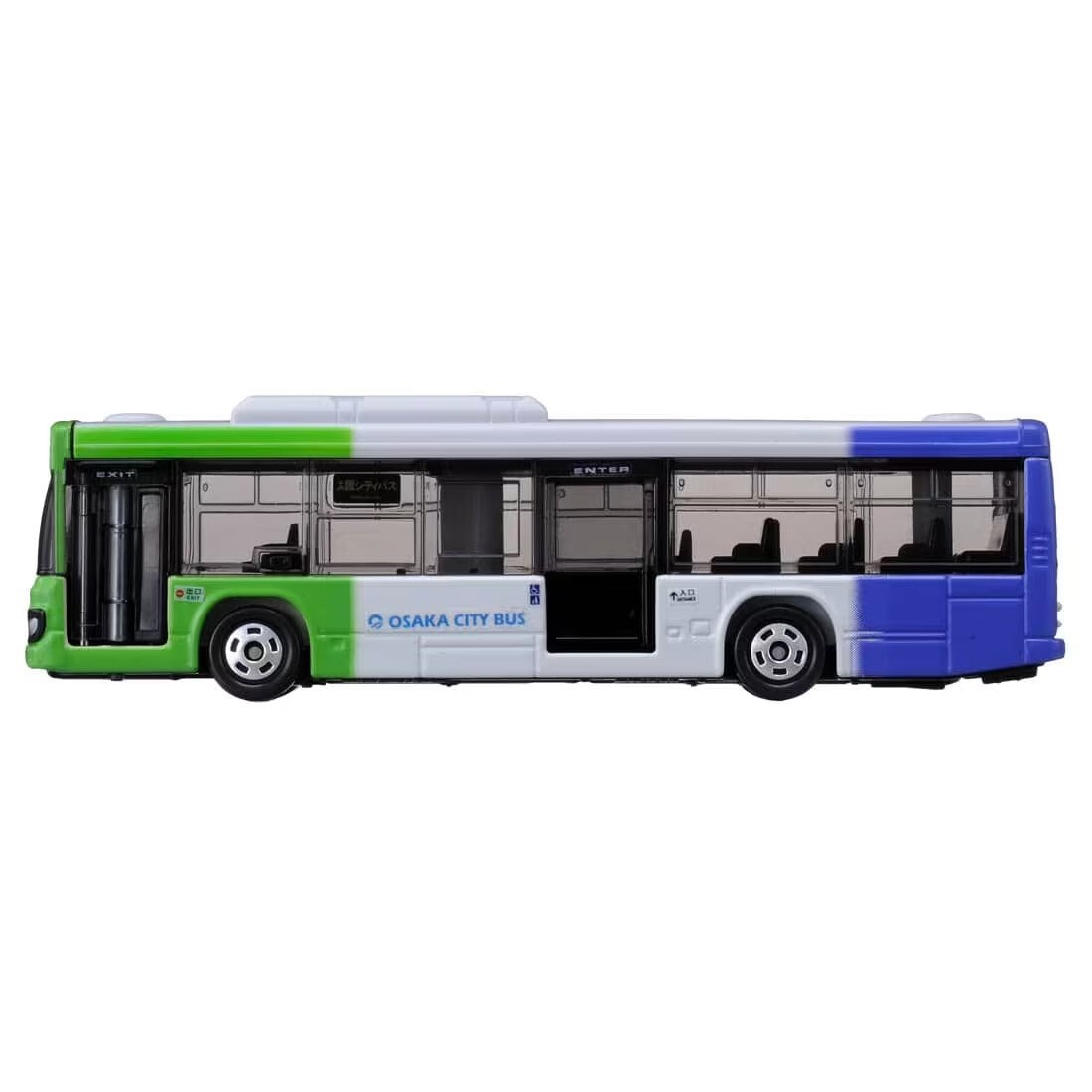 TOMICA #129 ISUZU ERGA OSAKA CITY BUS 1/82 SCALE NEW IN BOX USA STOCK!!!