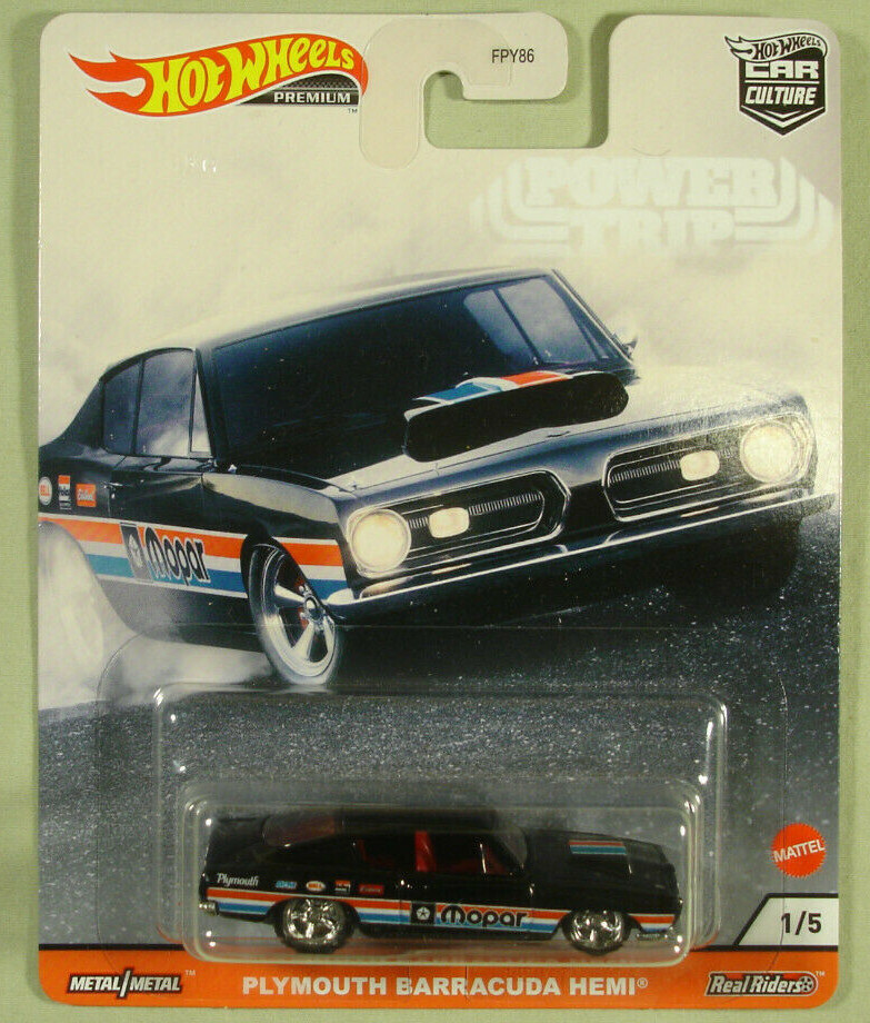 Hot Wheels Plymouth Barracuda Hemi Power Trip Car Culture 2020 new in package