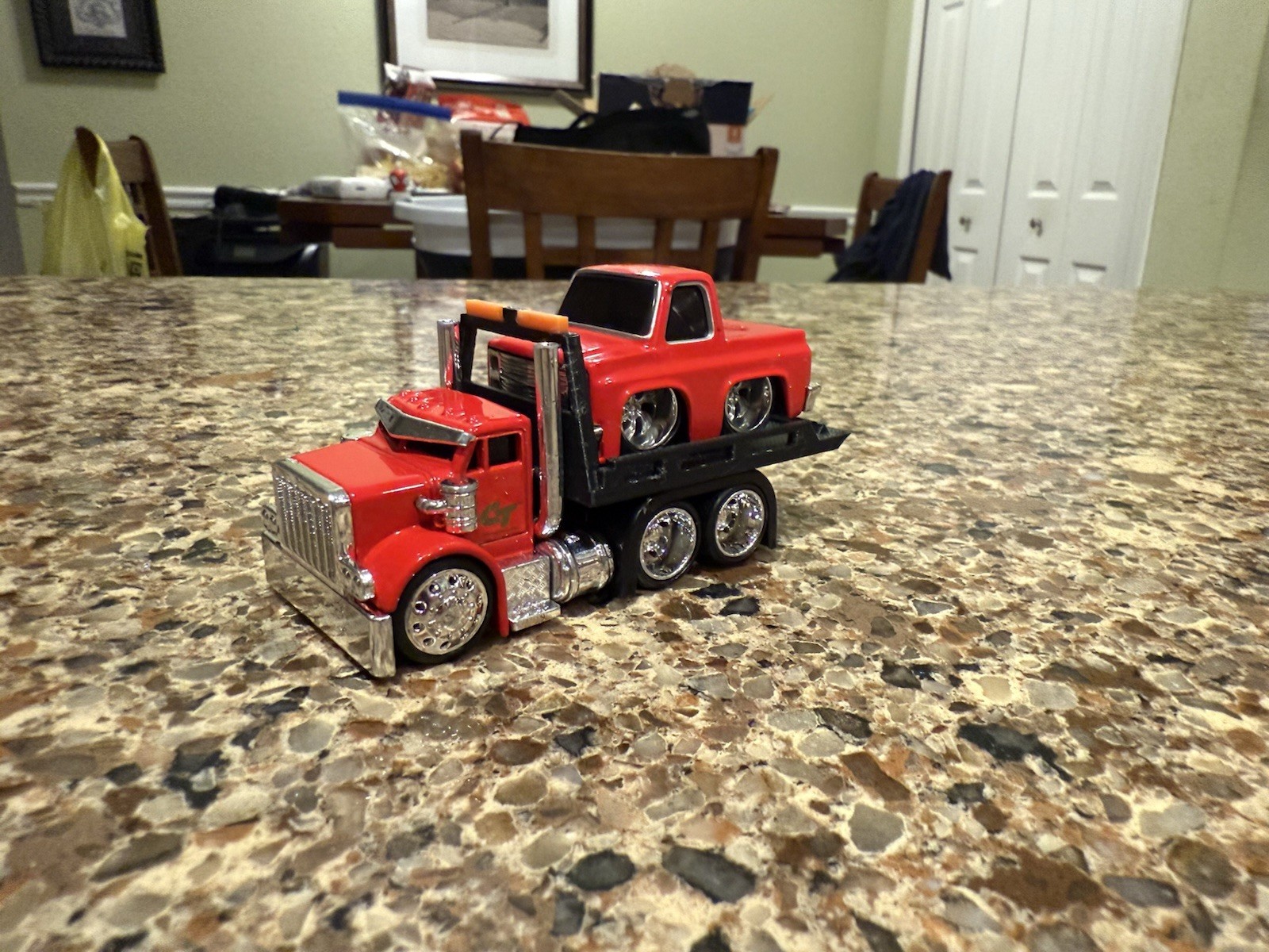 Car Tuned Rig 3D Printed Flat Bed Attachment (TRUCKS NOT INCLUDED)