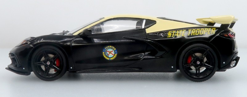 Corvette C8 Stingray Police Interceptor: Florida Highway Patrol (FHP) 1:43