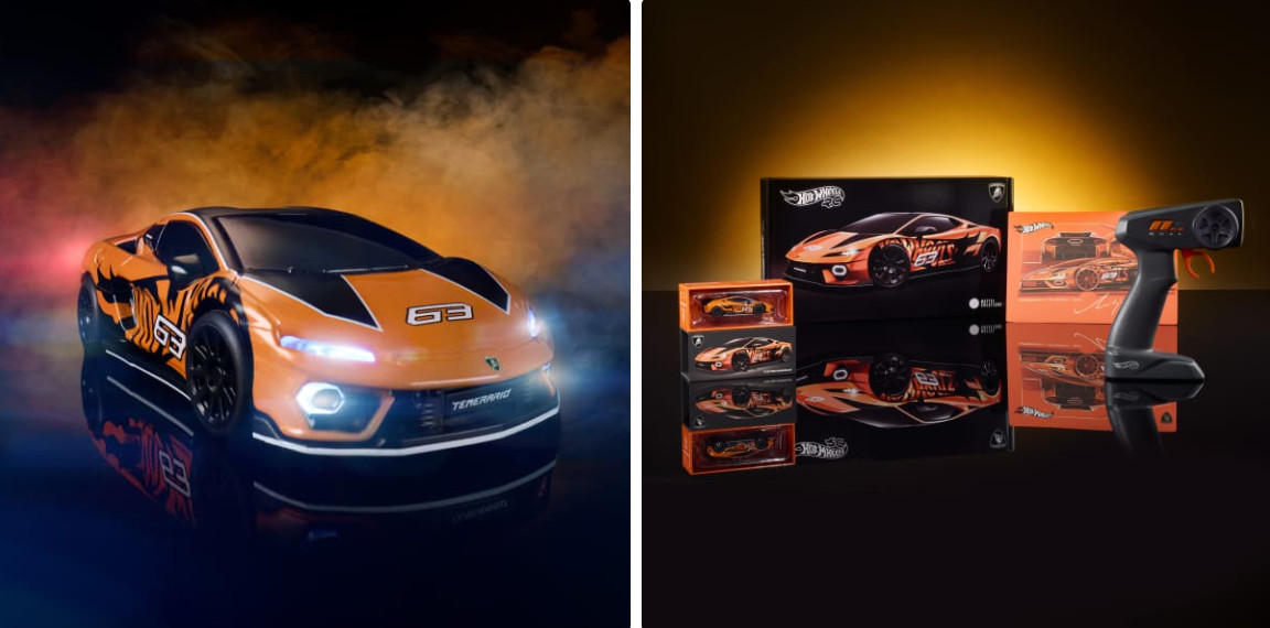 Hot Wheels RC 1:64 Lamborghini Temerario Alleggerita. $64.99 Shipped Factory Sea